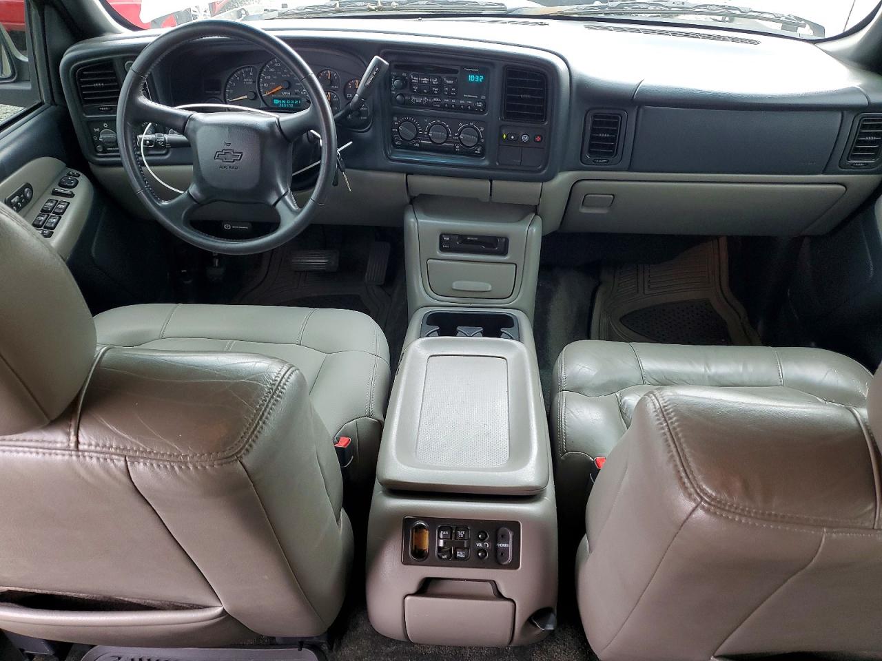 2002 Chevrolet Tahoe K1500 Silver vin: 1GNEK13Z82J250798