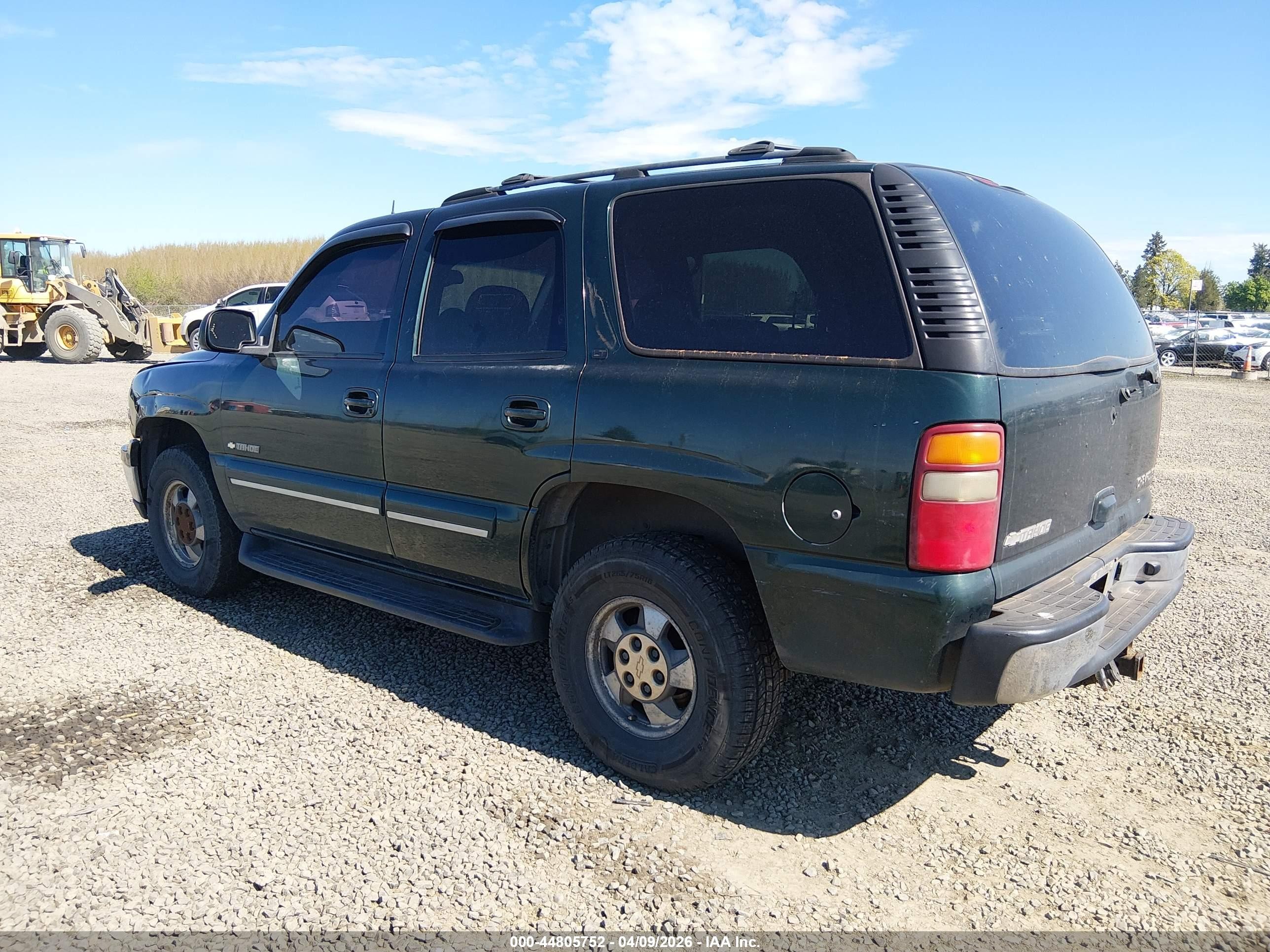 2003 Chevrolet Tahoe Lt Green vin: 1GNEK13Z83J262807