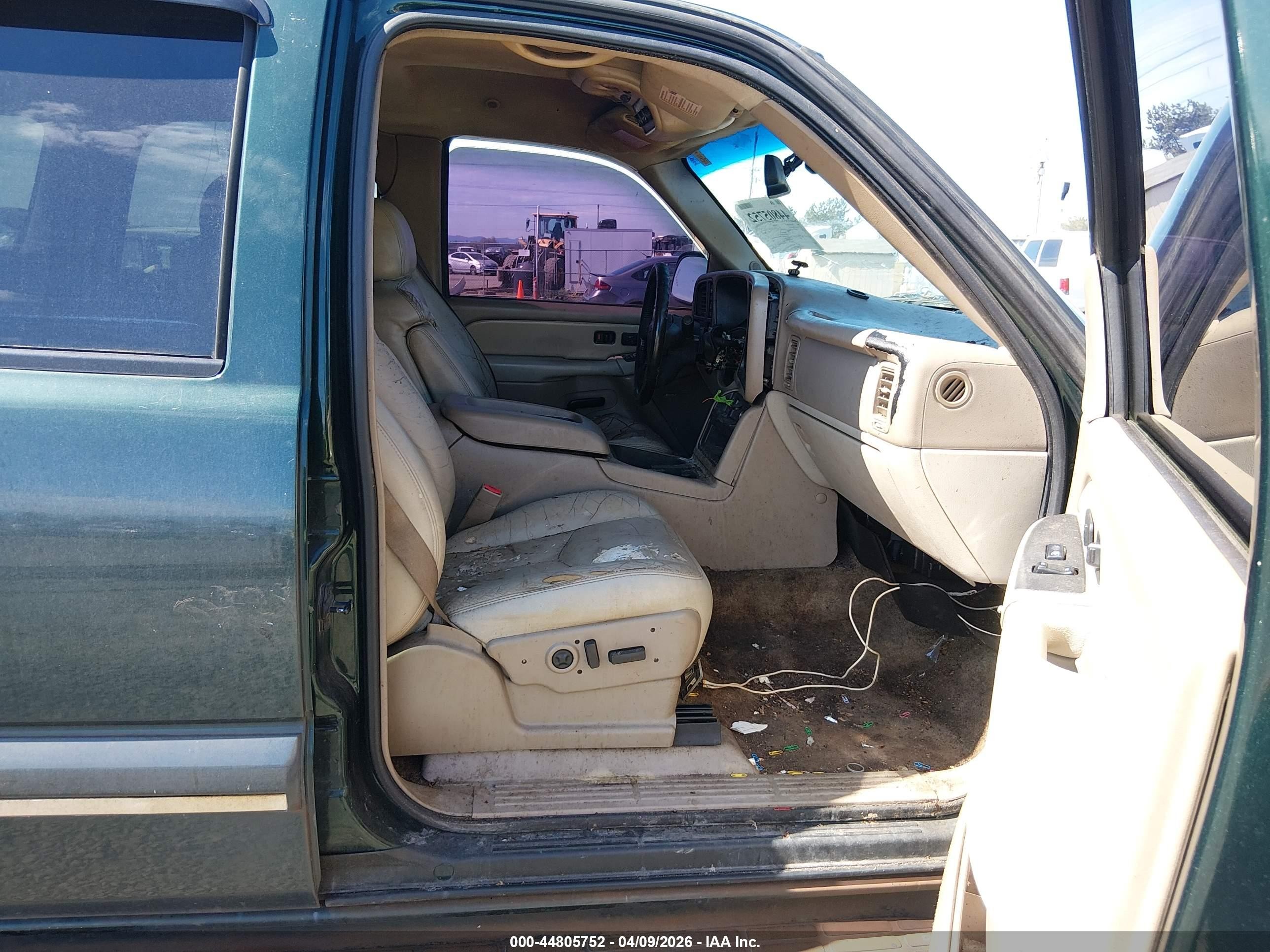 2003 Chevrolet Tahoe Lt Green vin: 1GNEK13Z83J262807
