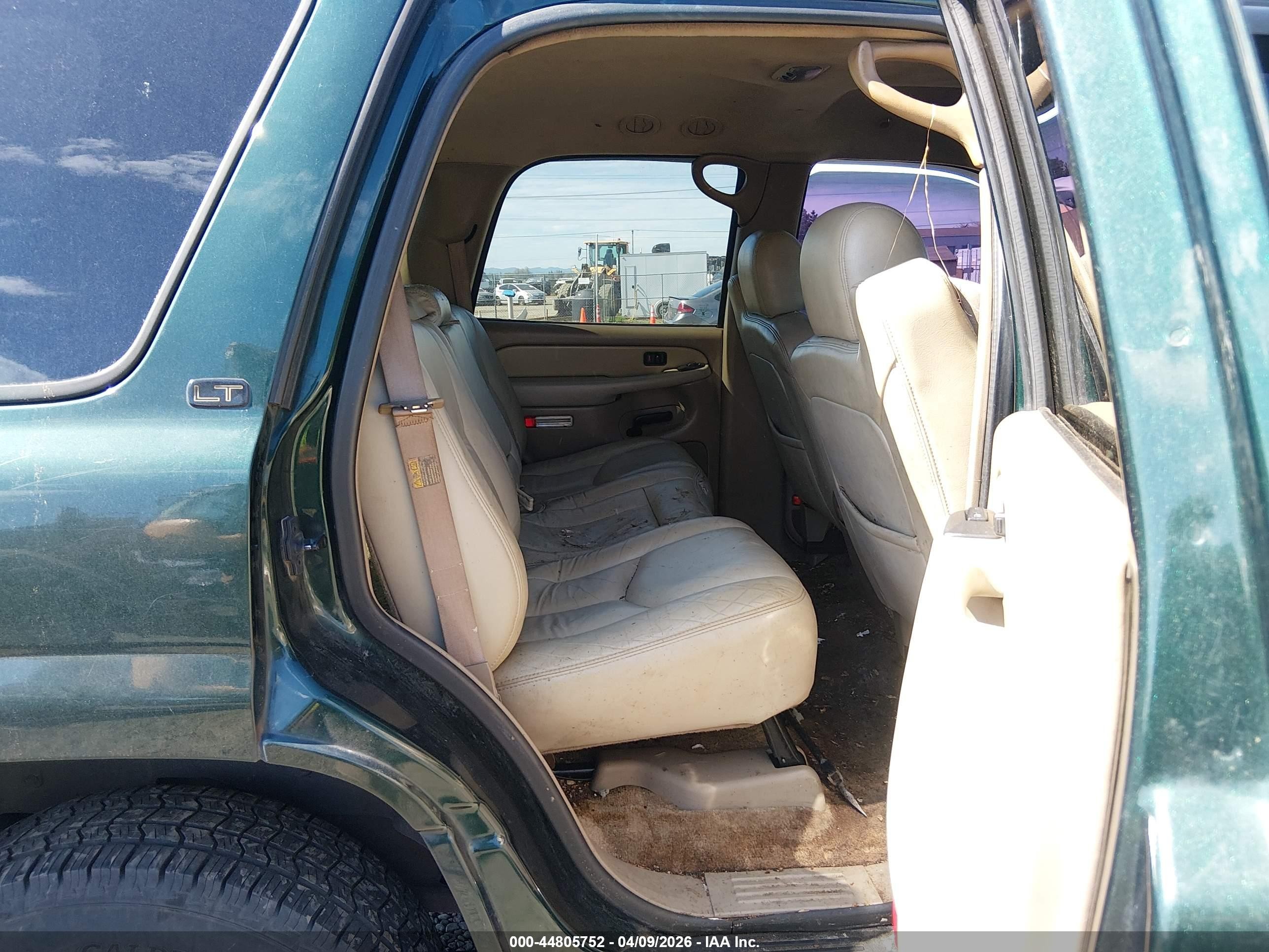 2003 Chevrolet Tahoe Lt Green vin: 1GNEK13Z83J262807