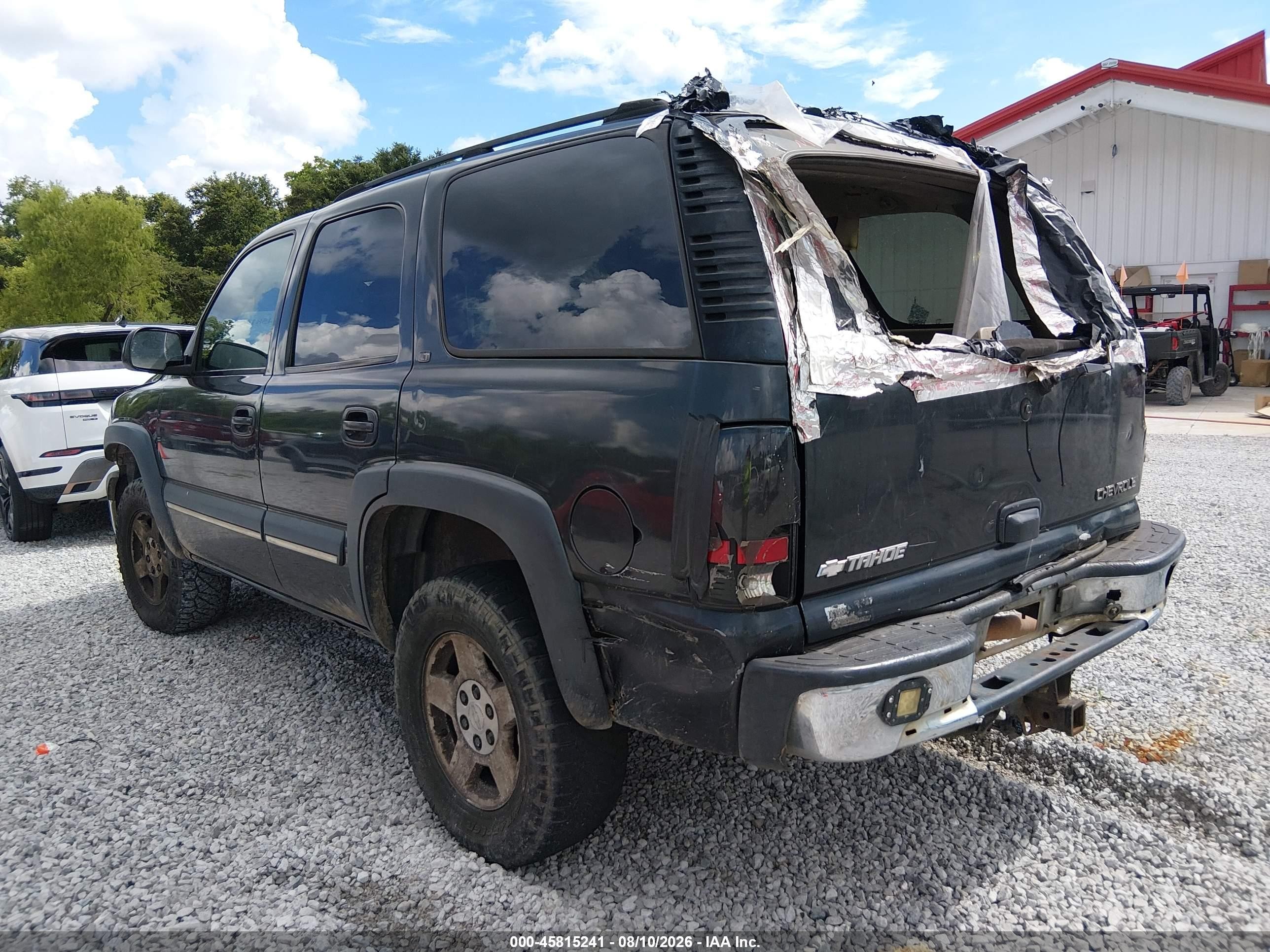 2003 Chevrolet Tahoe Lt Black vin: 1GNEK13Z83R298305
