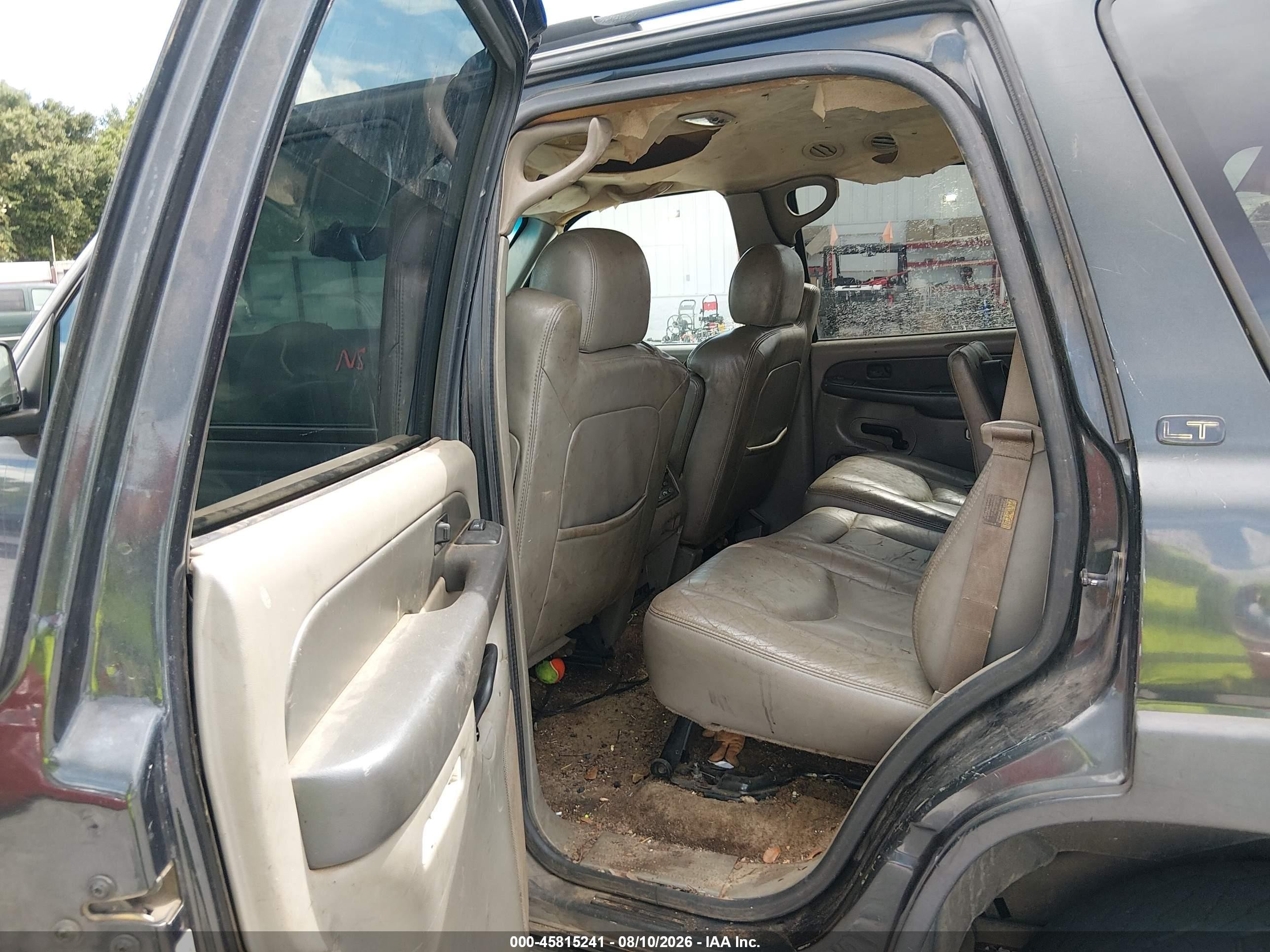 2003 Chevrolet Tahoe Lt Black vin: 1GNEK13Z83R298305