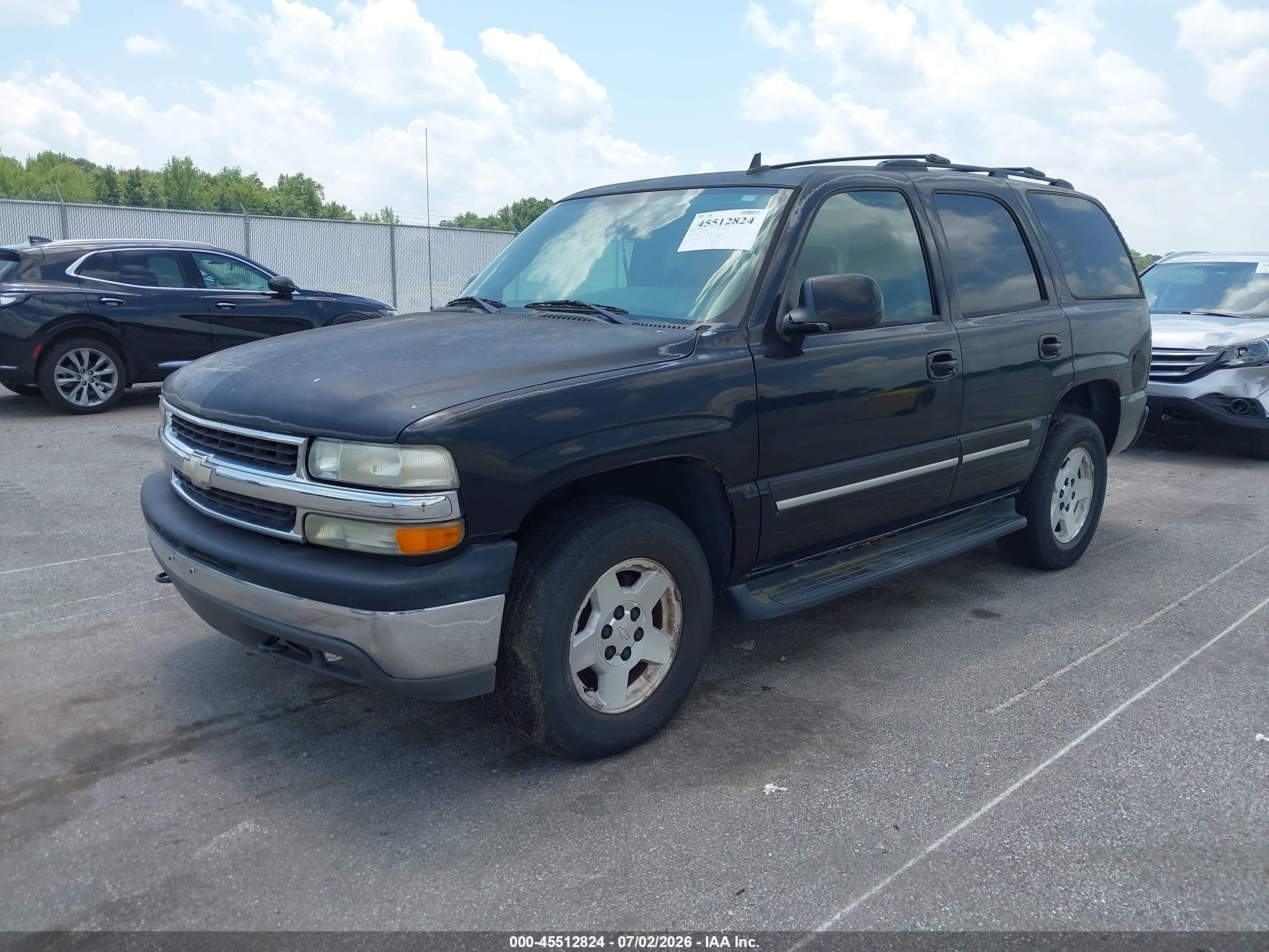 2006 Chevrolet Tahoe Lt Black vin: 1GNEK13Z86J107369