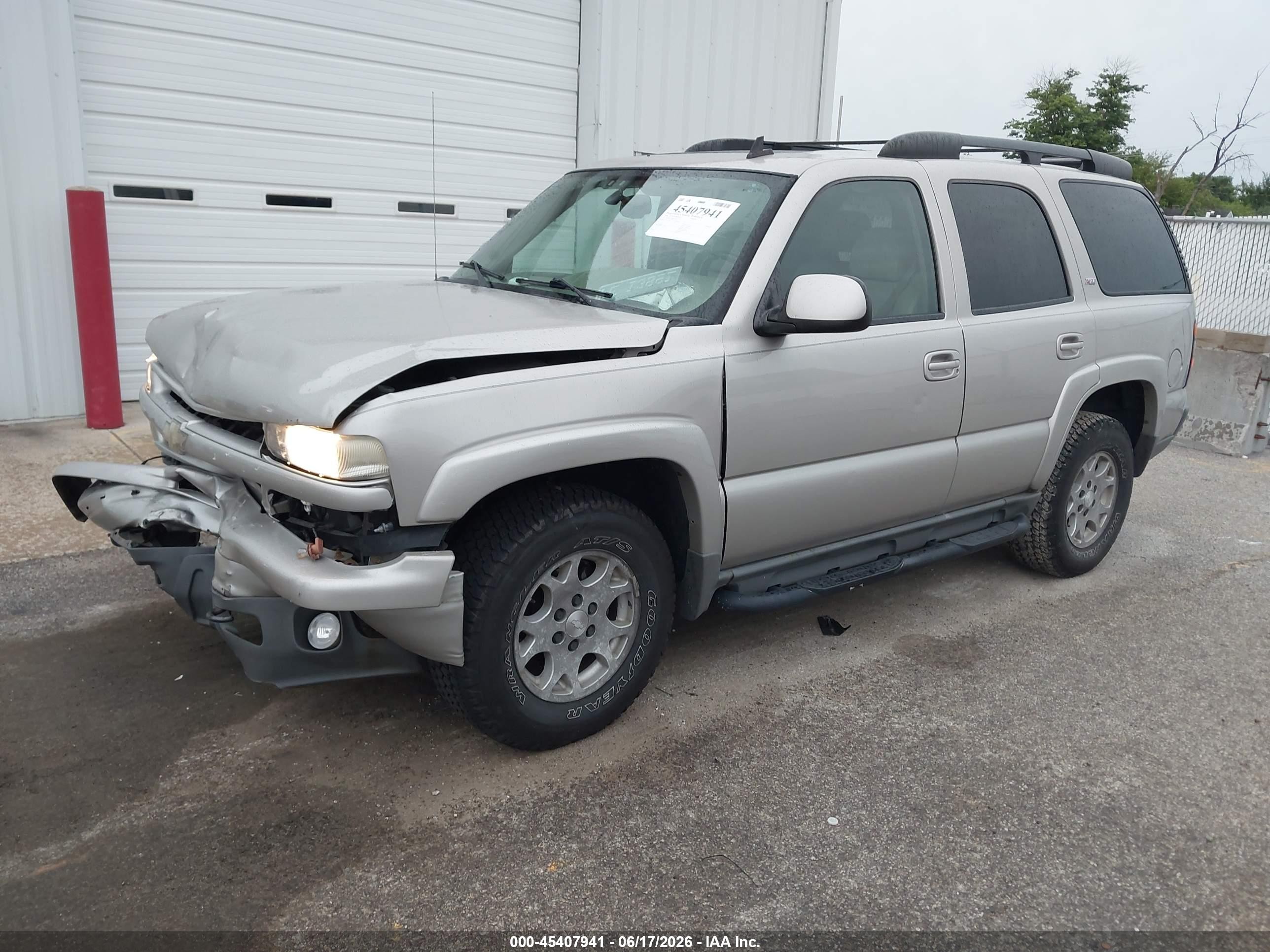 2006 Chevrolet Tahoe Z71 Gold vin: 1GNEK13Z86R154001