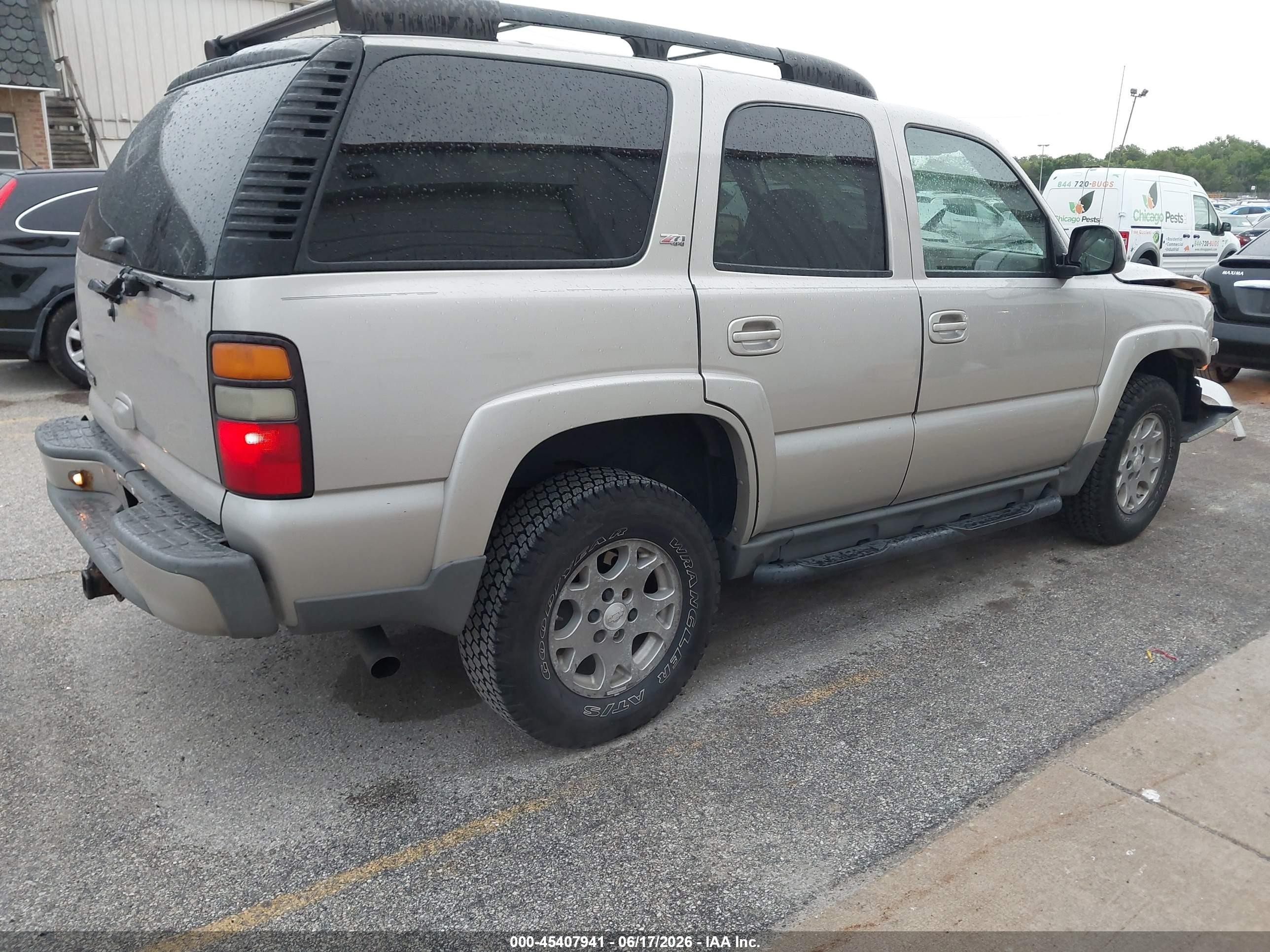2006 Chevrolet Tahoe Z71 Gold vin: 1GNEK13Z86R154001