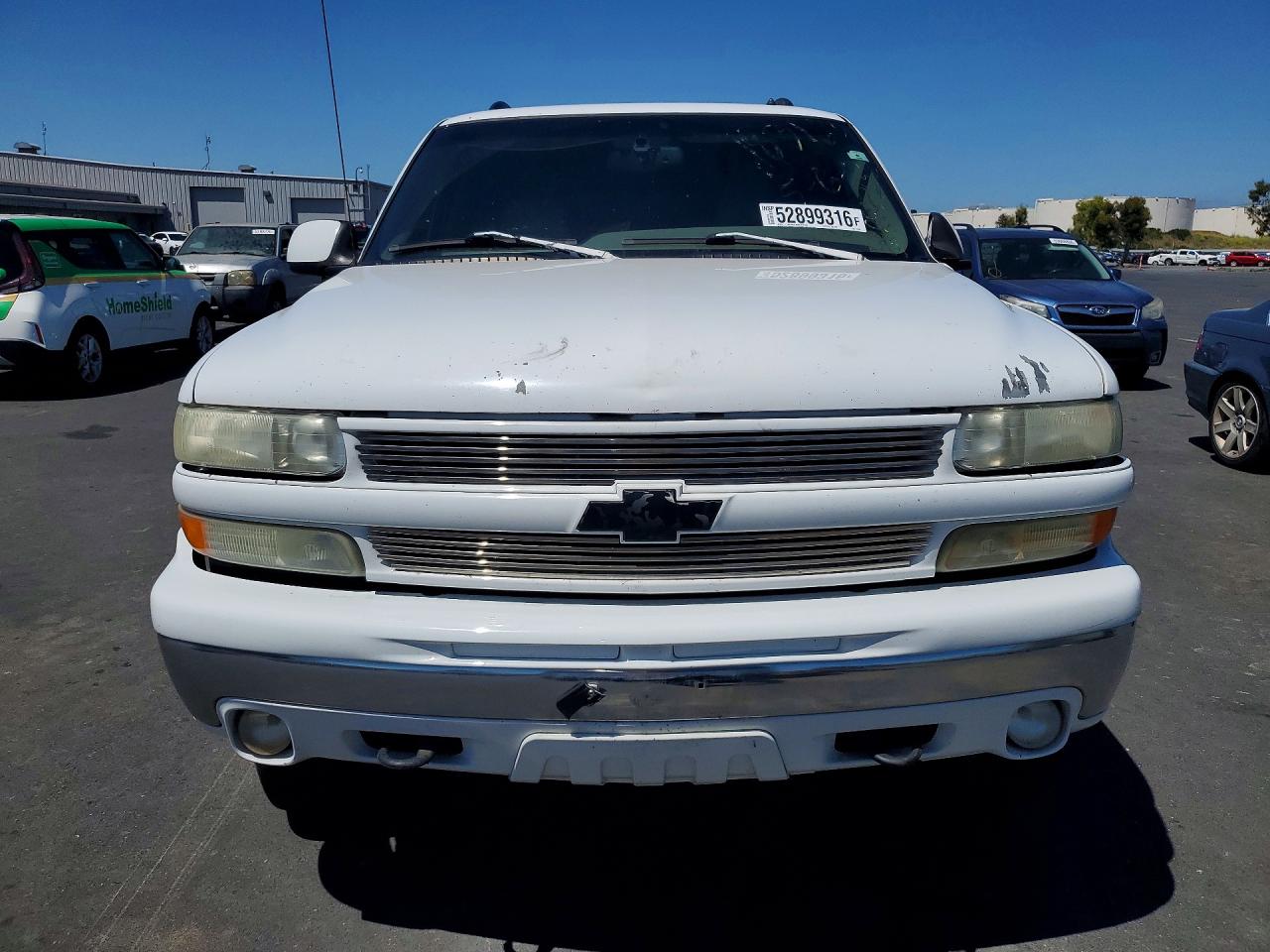 2002 Chevrolet Tahoe K1500 Белый vin: 1GNEK13Z92R139260