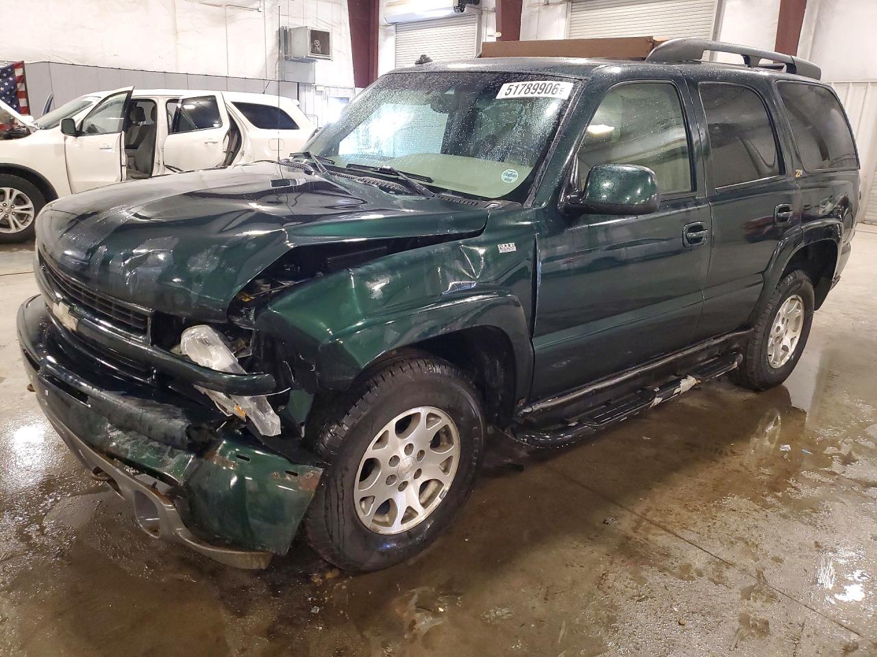 2003 Chevrolet Tahoe K1500 Зеленый vin: 1GNEK13Z93R192073