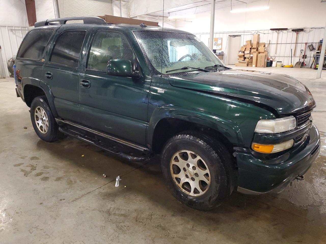 2003 Chevrolet Tahoe K1500 Зеленый vin: 1GNEK13Z93R192073