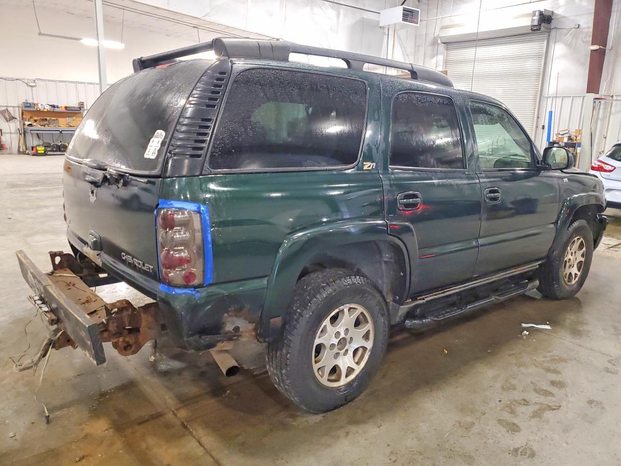 2003 Chevrolet Tahoe K1500 Зеленый vin: 1GNEK13Z93R192073