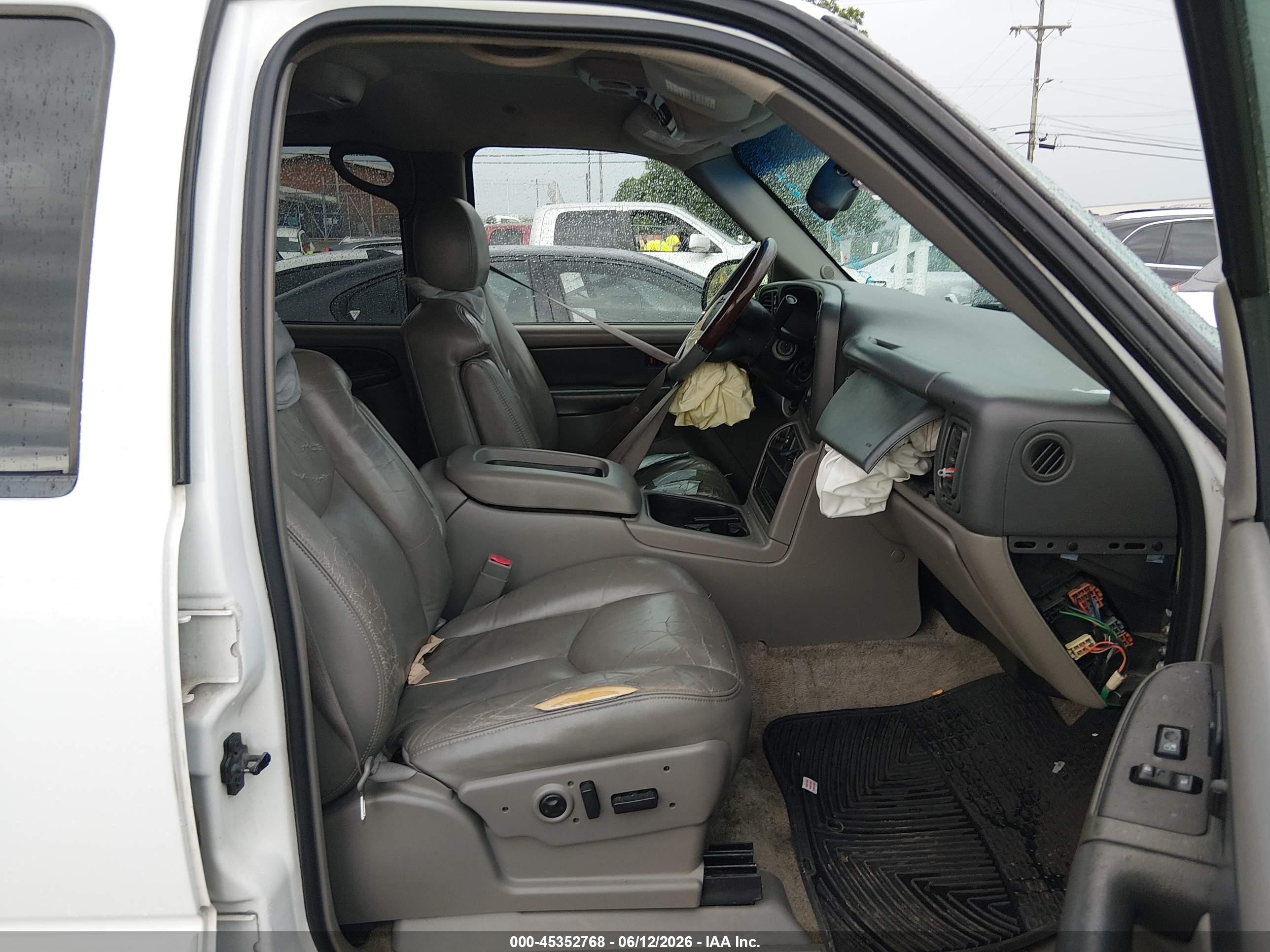 2003 Chevrolet Tahoe Lt White vin: 1GNEK13Z93R248643