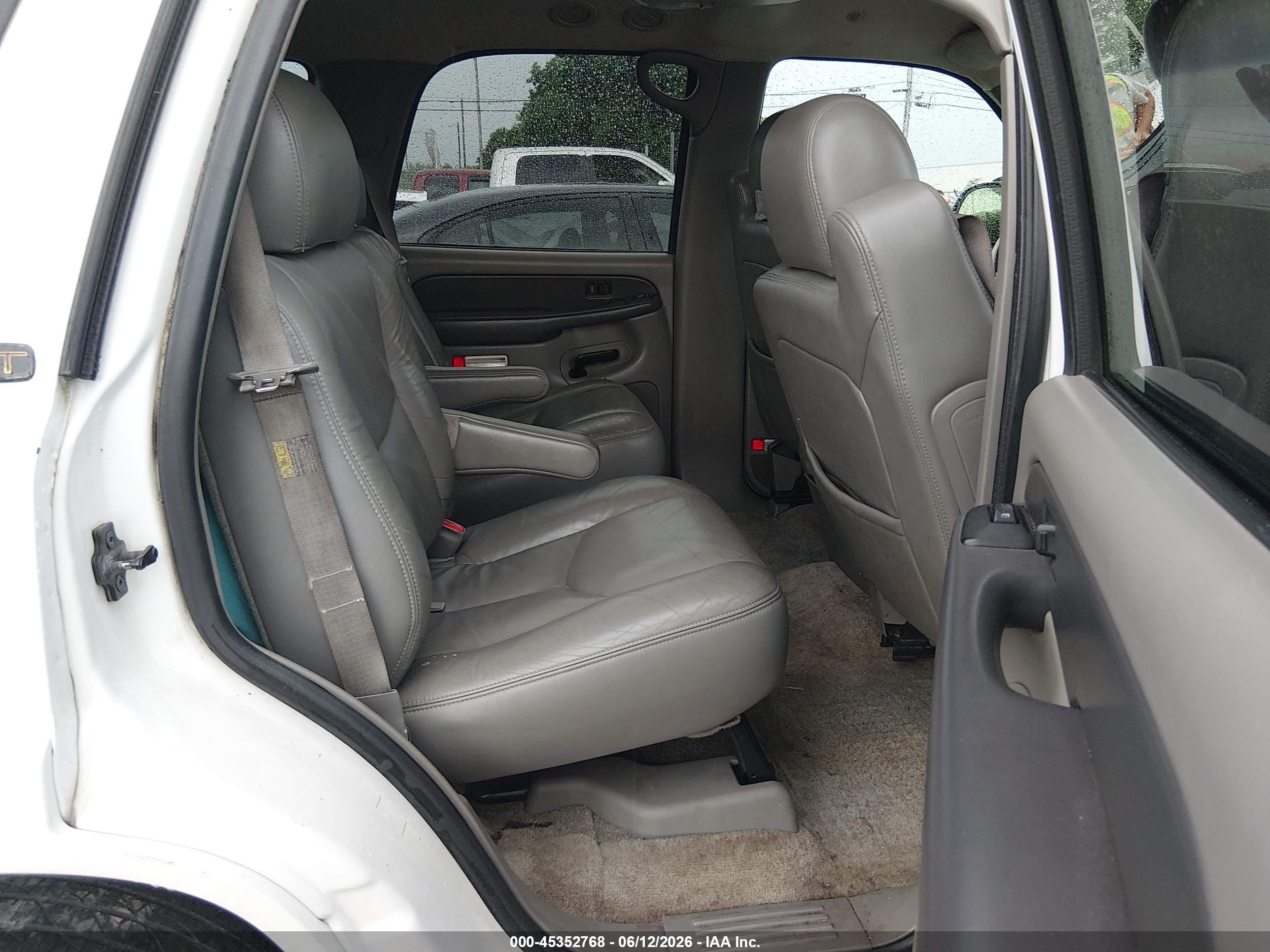 2003 Chevrolet Tahoe Lt White vin: 1GNEK13Z93R248643