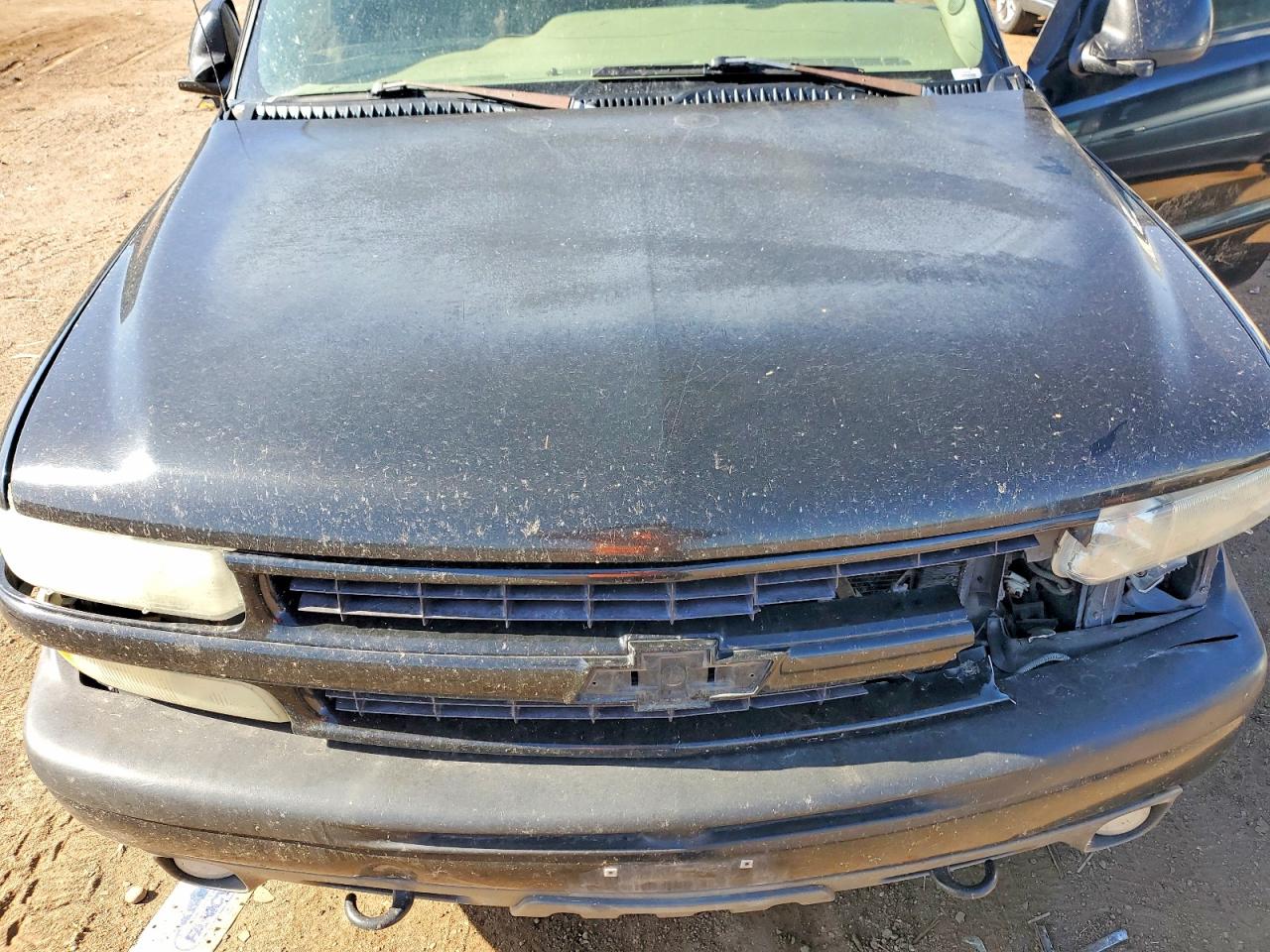 2003 Chevrolet Tahoe K1500 Blue vin: 1GNEK13Z93R256127