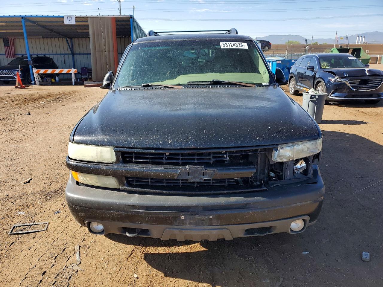 2003 Chevrolet Tahoe K1500 Blue vin: 1GNEK13Z93R256127