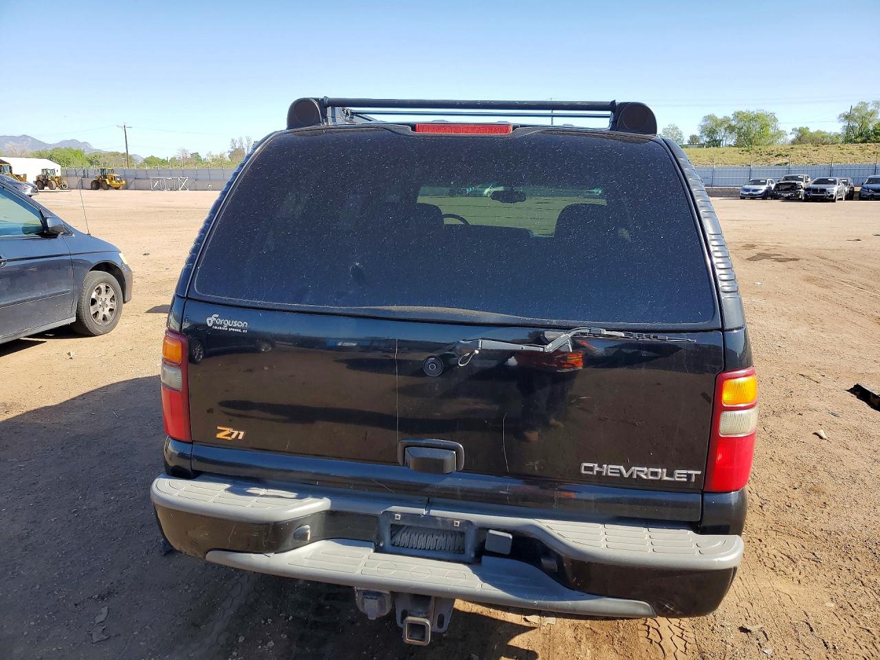 2003 Chevrolet Tahoe K1500 Blue vin: 1GNEK13Z93R256127