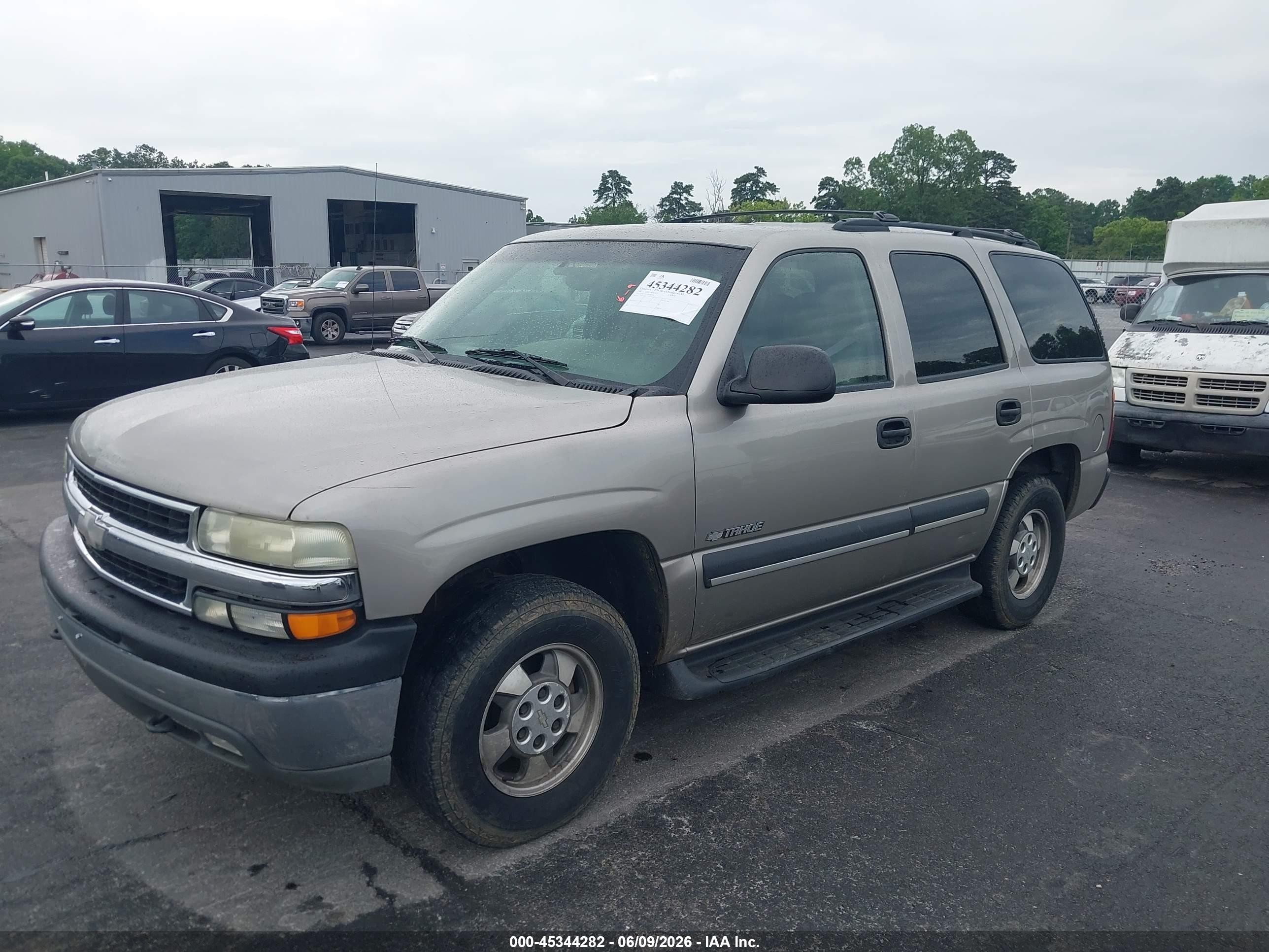 2003 Chevrolet Tahoe Ls Beige vin: 1GNEK13Z93R302734
