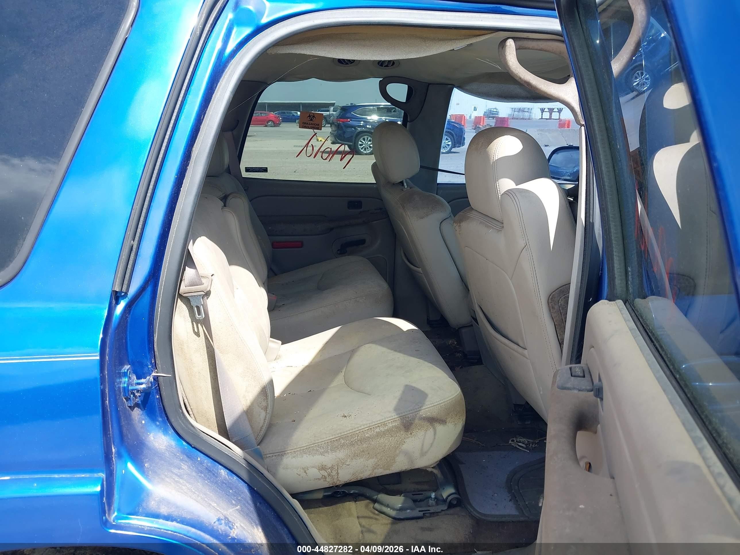 2004 Chevrolet Tahoe Lt Blue vin: 1GNEK13Z94R251480