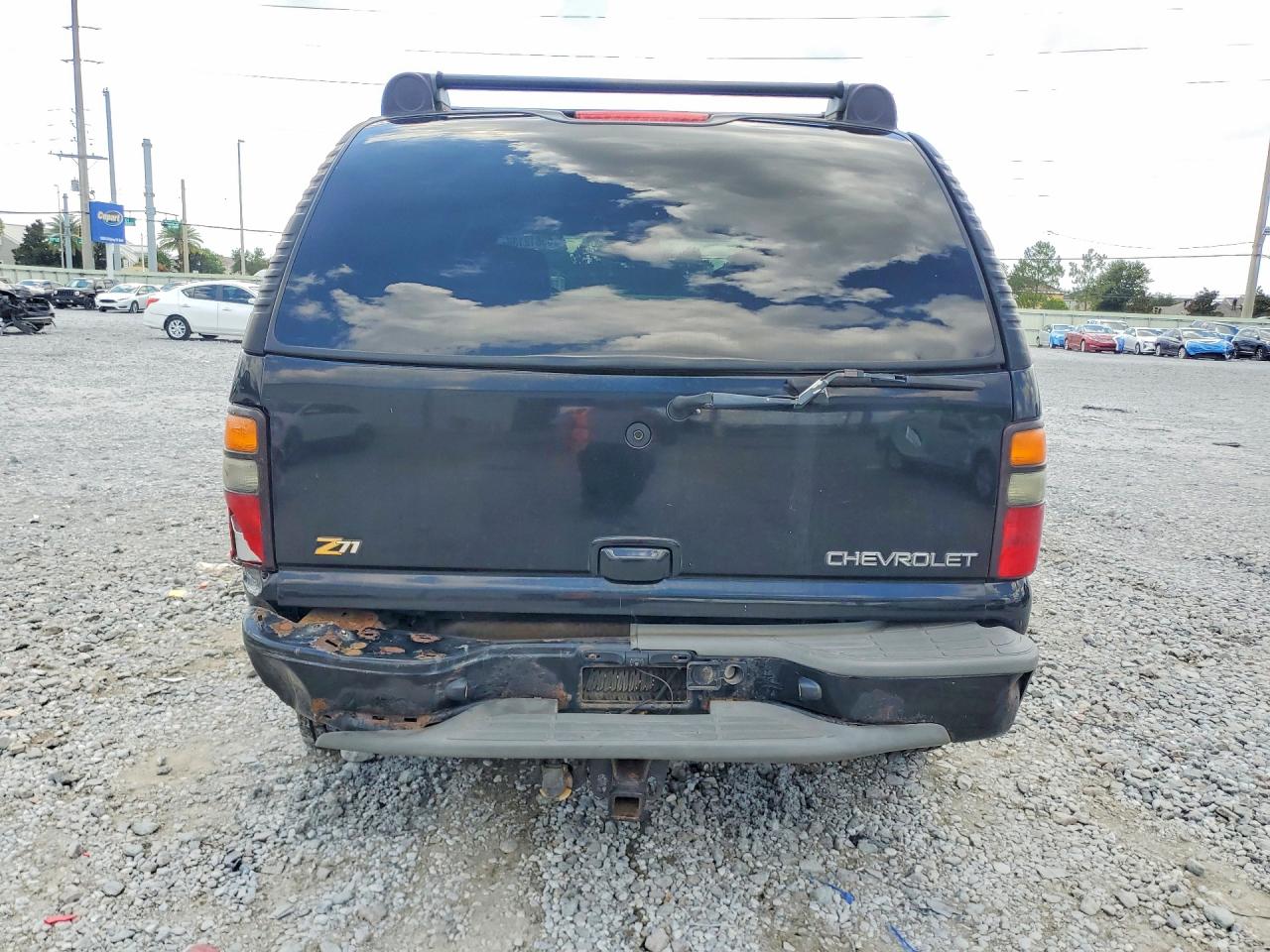 2004 Chevrolet Tahoe K1500 Blue vin: 1GNEK13Z94R289047