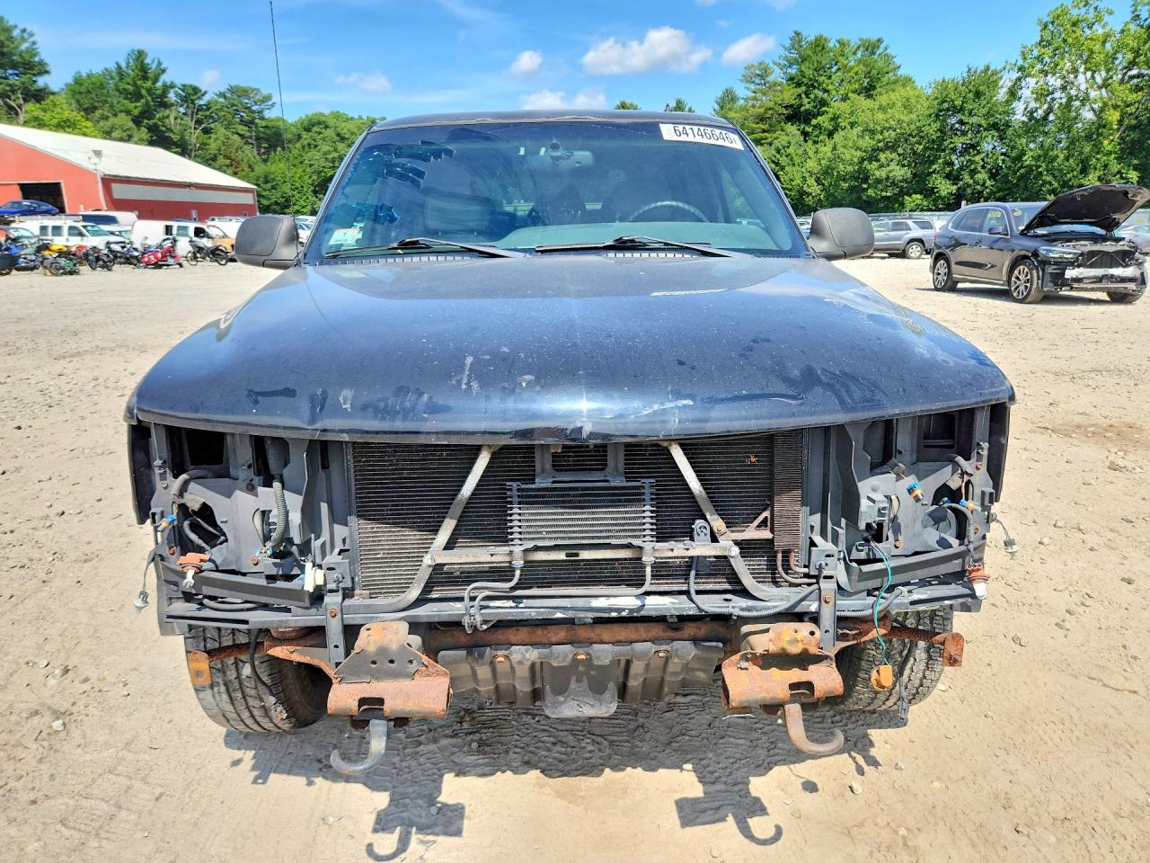 2002 Chevrolet Tahoe K1500 Black vin: 1GNEK13ZX2J213445