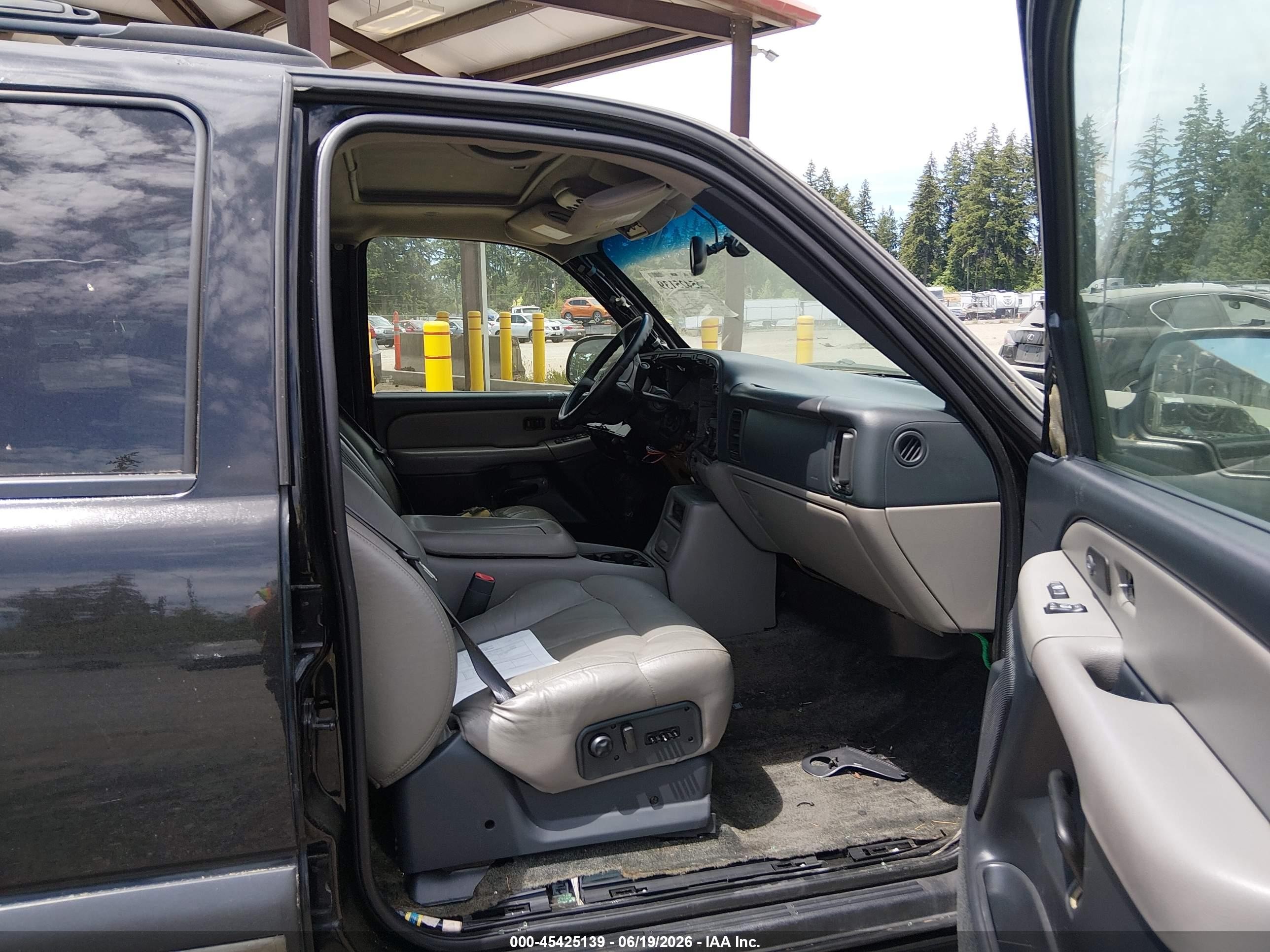 2002 Chevrolet Tahoe Ls/lt/z71 Black vin: 1GNEK13ZX2J289828