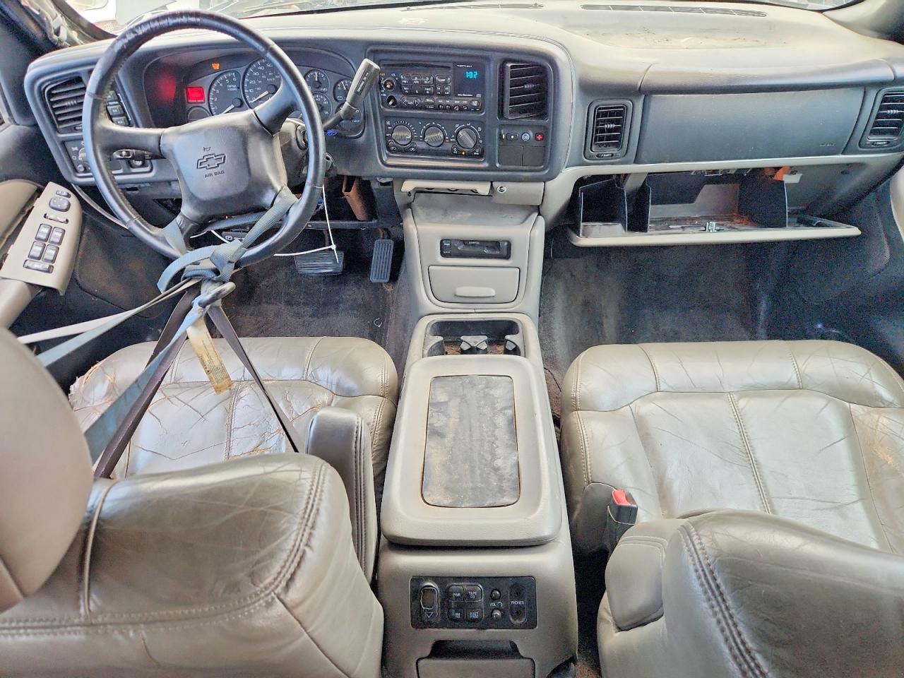 2002 Chevrolet Tahoe K1500 Gray vin: 1GNEK13ZX2R277650