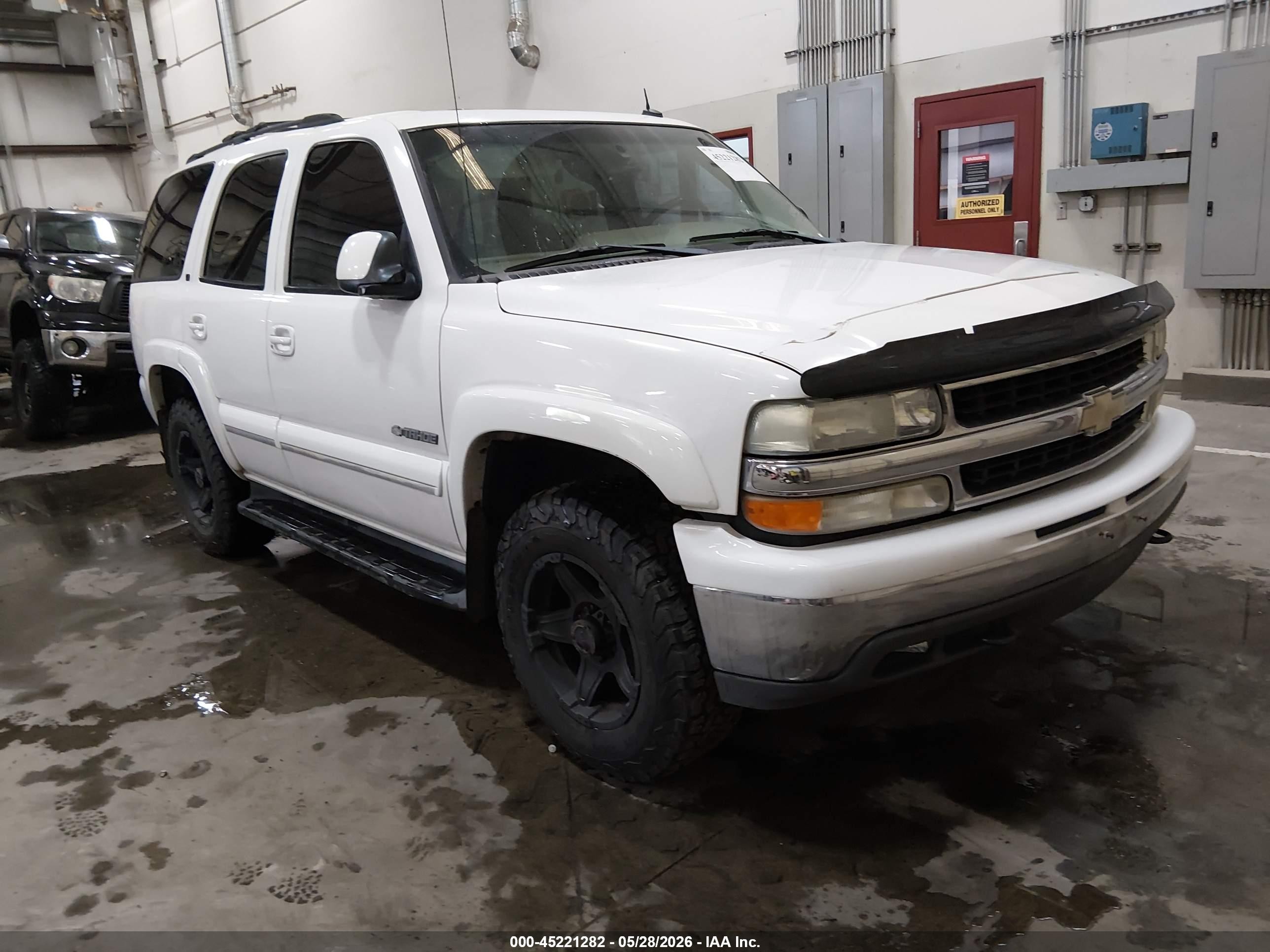 2003 Chevrolet Tahoe Lt White vin: 1GNEK13ZX3J172803