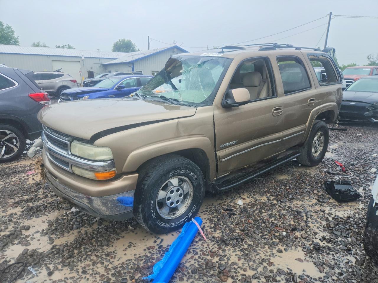 2003 Chevrolet Tahoe K1500 Tan vin: 1GNEK13ZX3J256992
