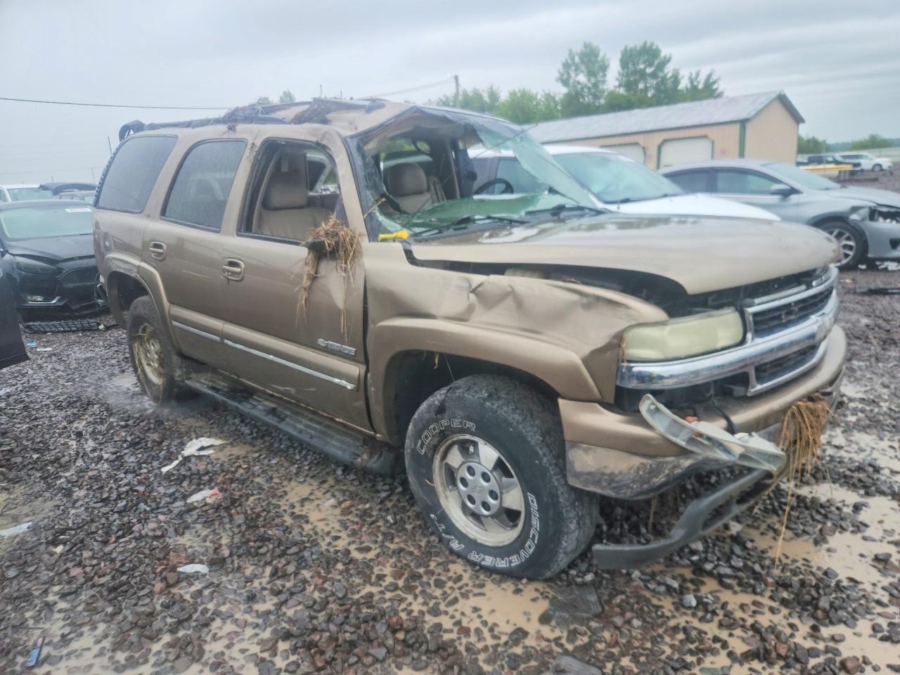 2003 Chevrolet Tahoe K1500 Tan vin: 1GNEK13ZX3J256992
