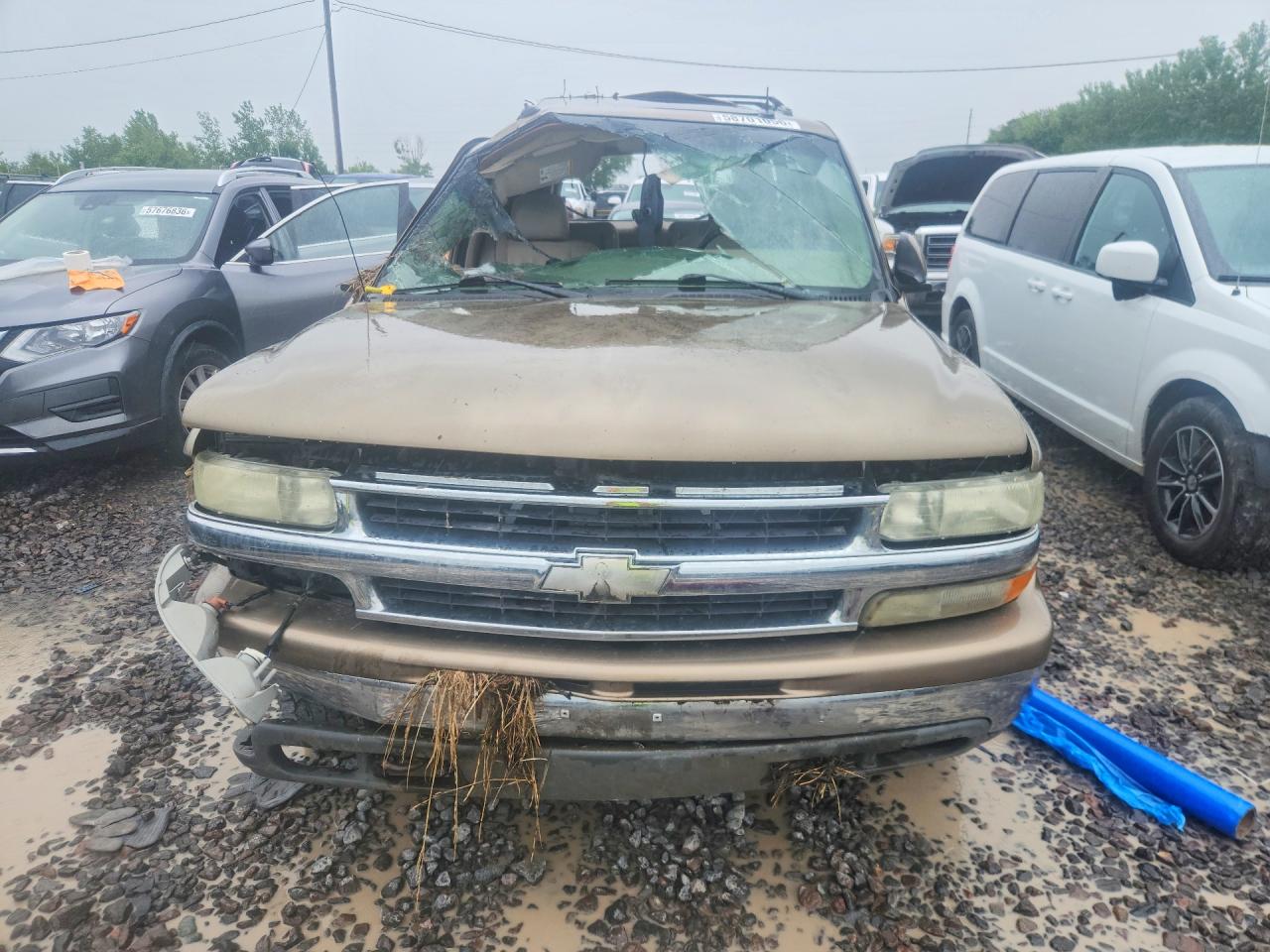 2003 Chevrolet Tahoe K1500 Tan vin: 1GNEK13ZX3J256992