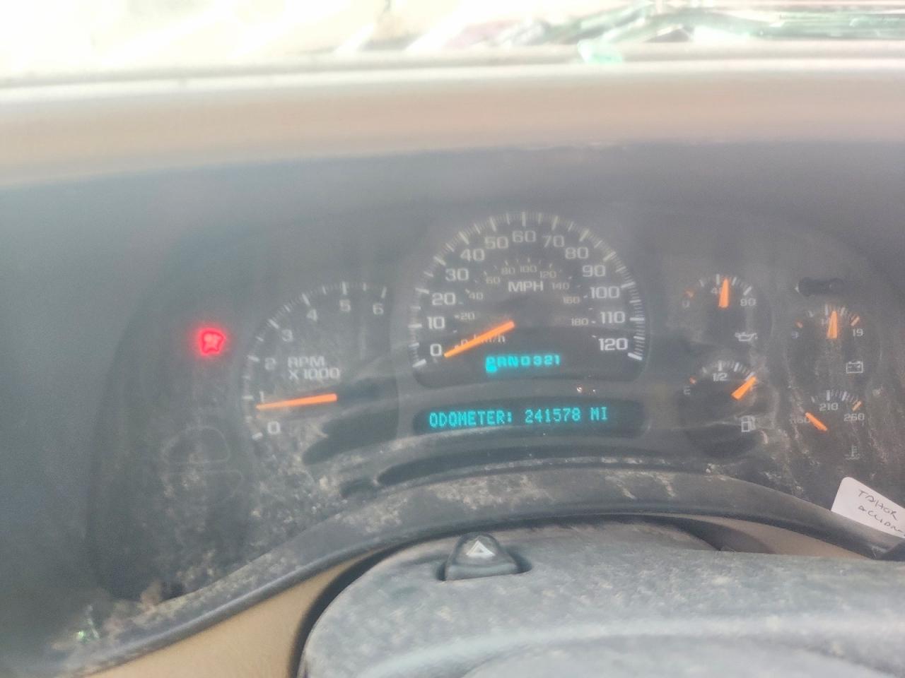 2003 Chevrolet Tahoe K1500 Tan vin: 1GNEK13ZX3J256992