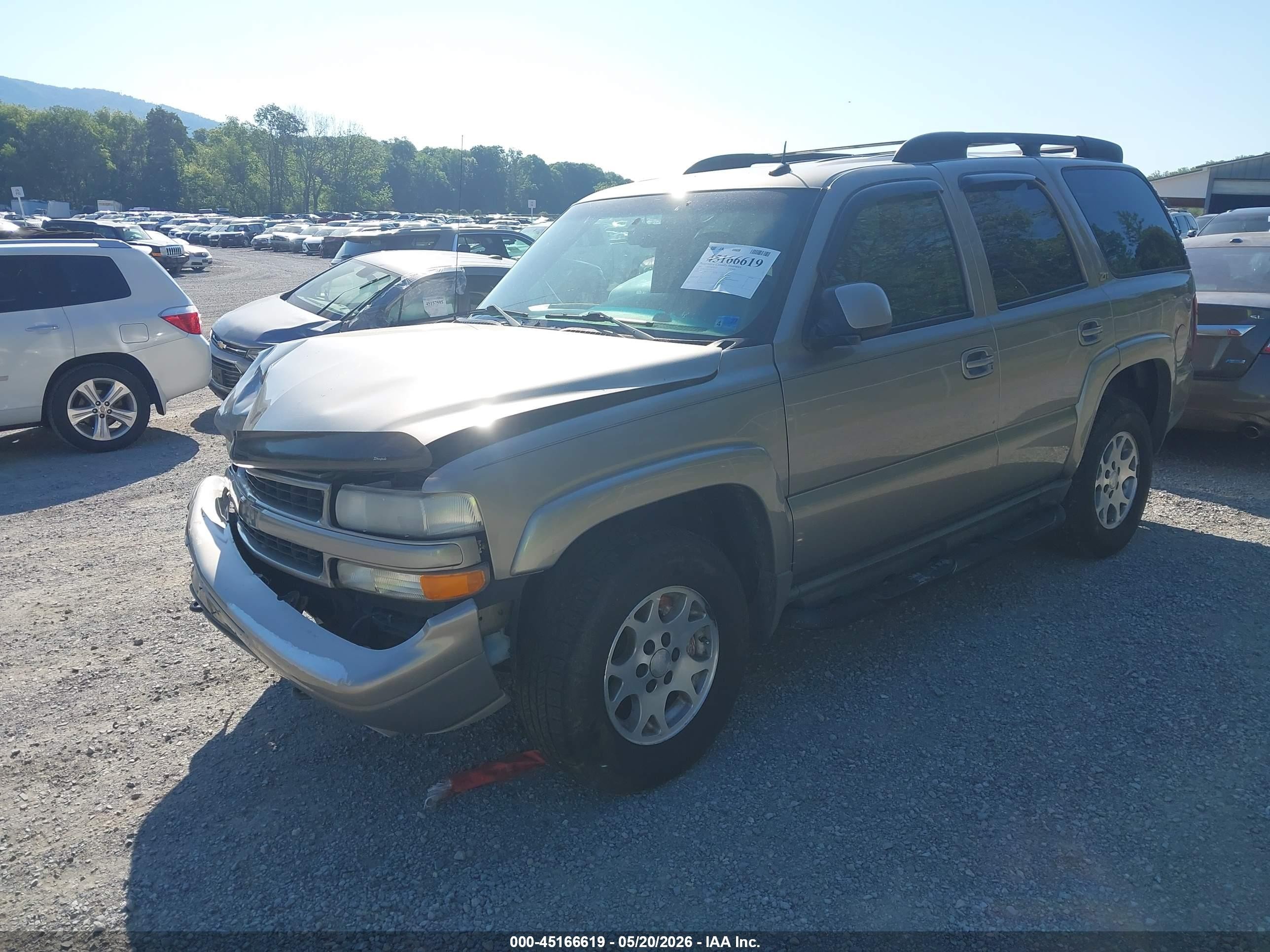 2003 Chevrolet Tahoe Z71 Золотой vin: 1GNEK13ZX3R143710