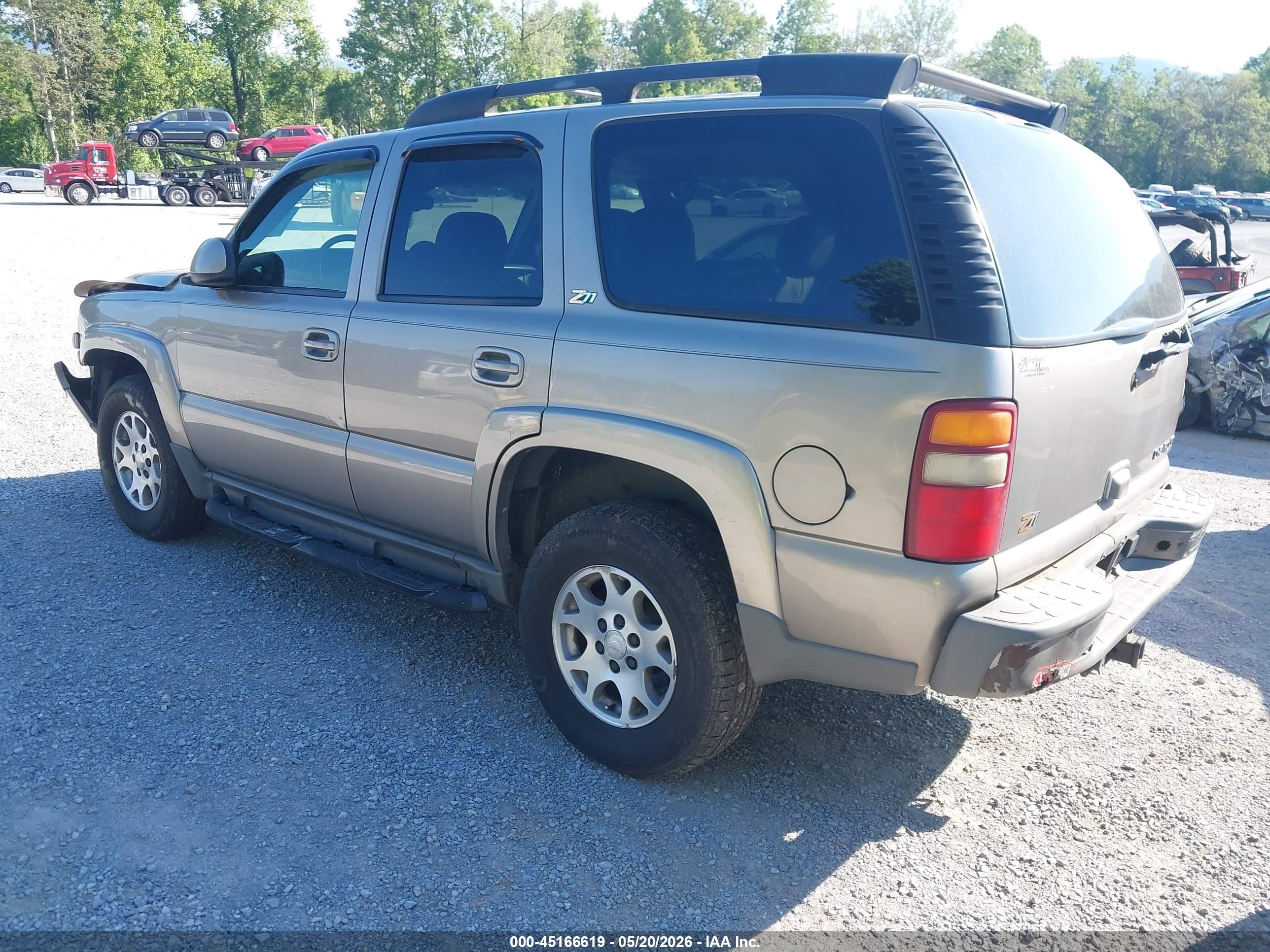2003 Chevrolet Tahoe Z71 Золотой vin: 1GNEK13ZX3R143710