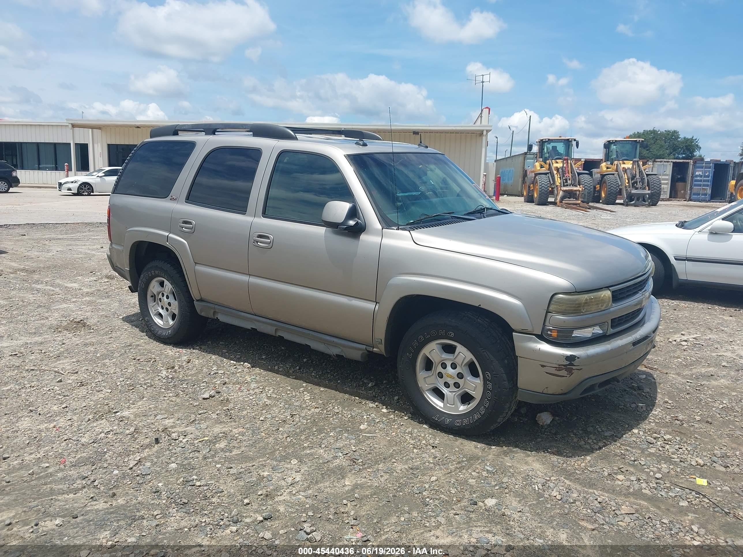 2003 Chevrolet Tahoe Z71 Champagne vin: 1GNEK13ZX3R248926