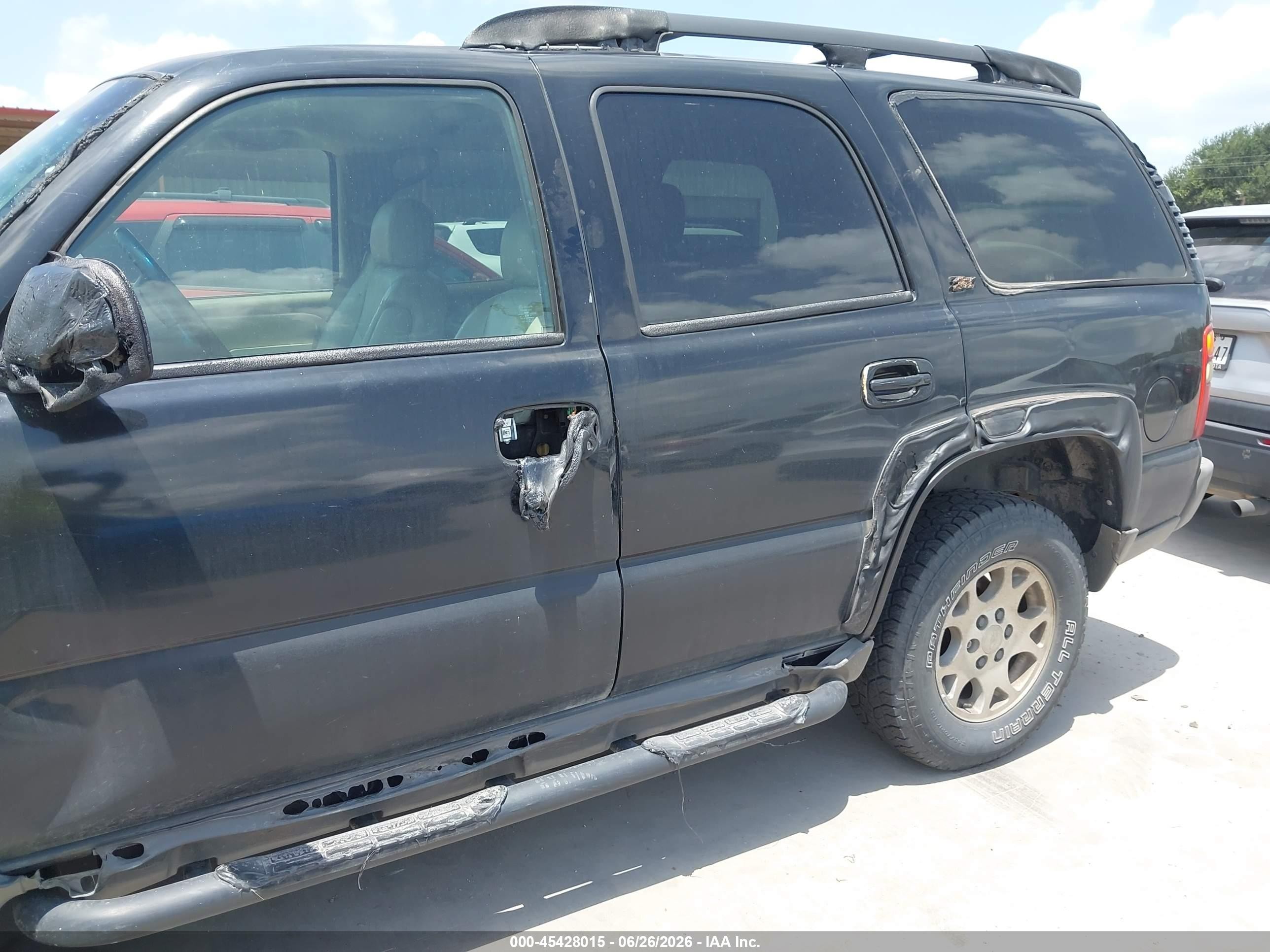 2003 Chevrolet Tahoe Z71 Black vin: 1GNEK13ZX3R252569