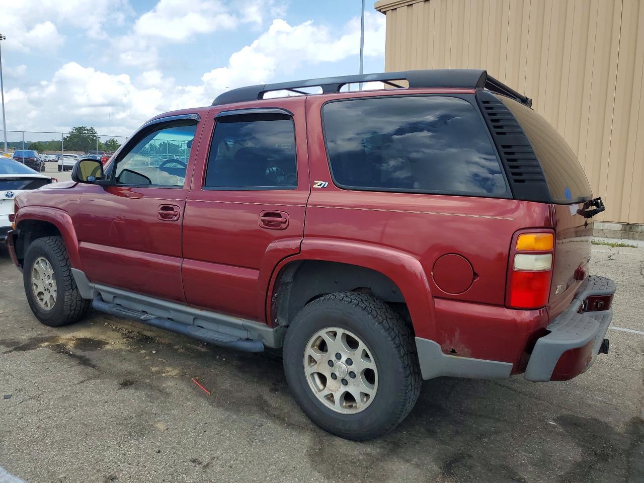2003 Chevrolet Tahoe K1500 Maroon vin: 1GNEK13ZX3R288956