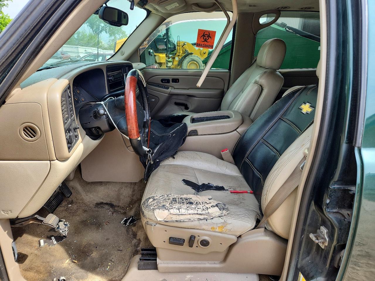2004 Chevrolet Tahoe K1500 Green vin: 1GNEK13ZX4J243547