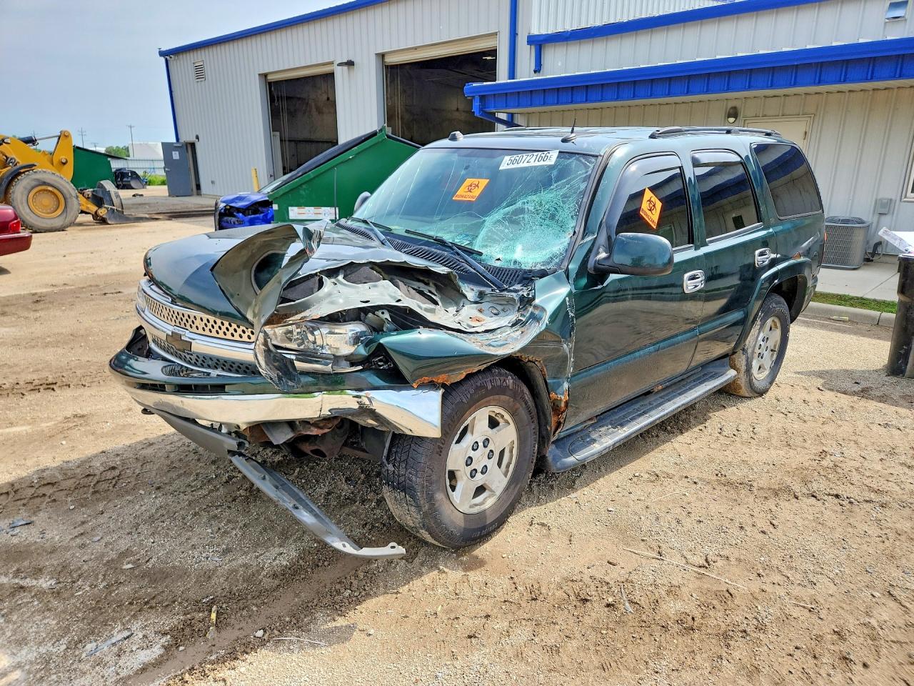 2004 Chevrolet Tahoe K1500 Green vin: 1GNEK13ZX4J243547