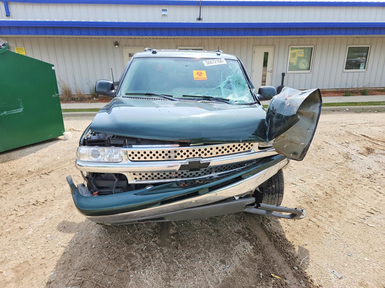 2004 Chevrolet Tahoe K1500 Green vin: 1GNEK13ZX4J243547