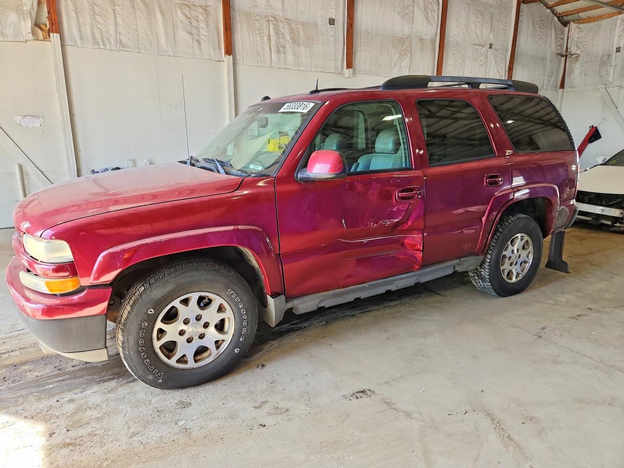 2004 Chevrolet Tahoe K1500 Maroon vin: 1GNEK13ZX4R155227