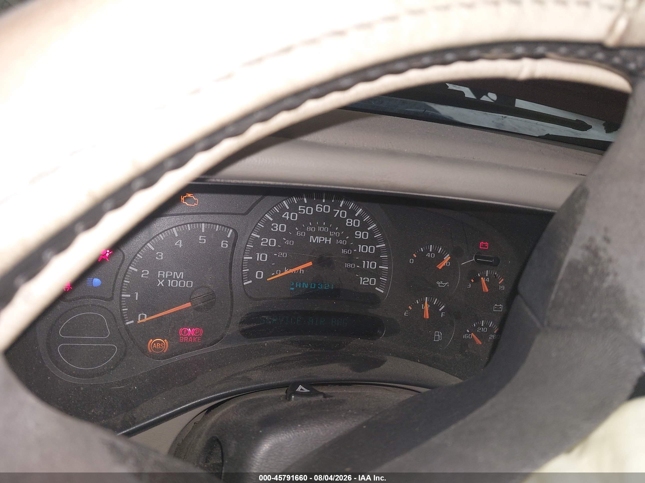 2004 Chevrolet Tahoe Z71 Red vin: 1GNEK13ZX4R197929