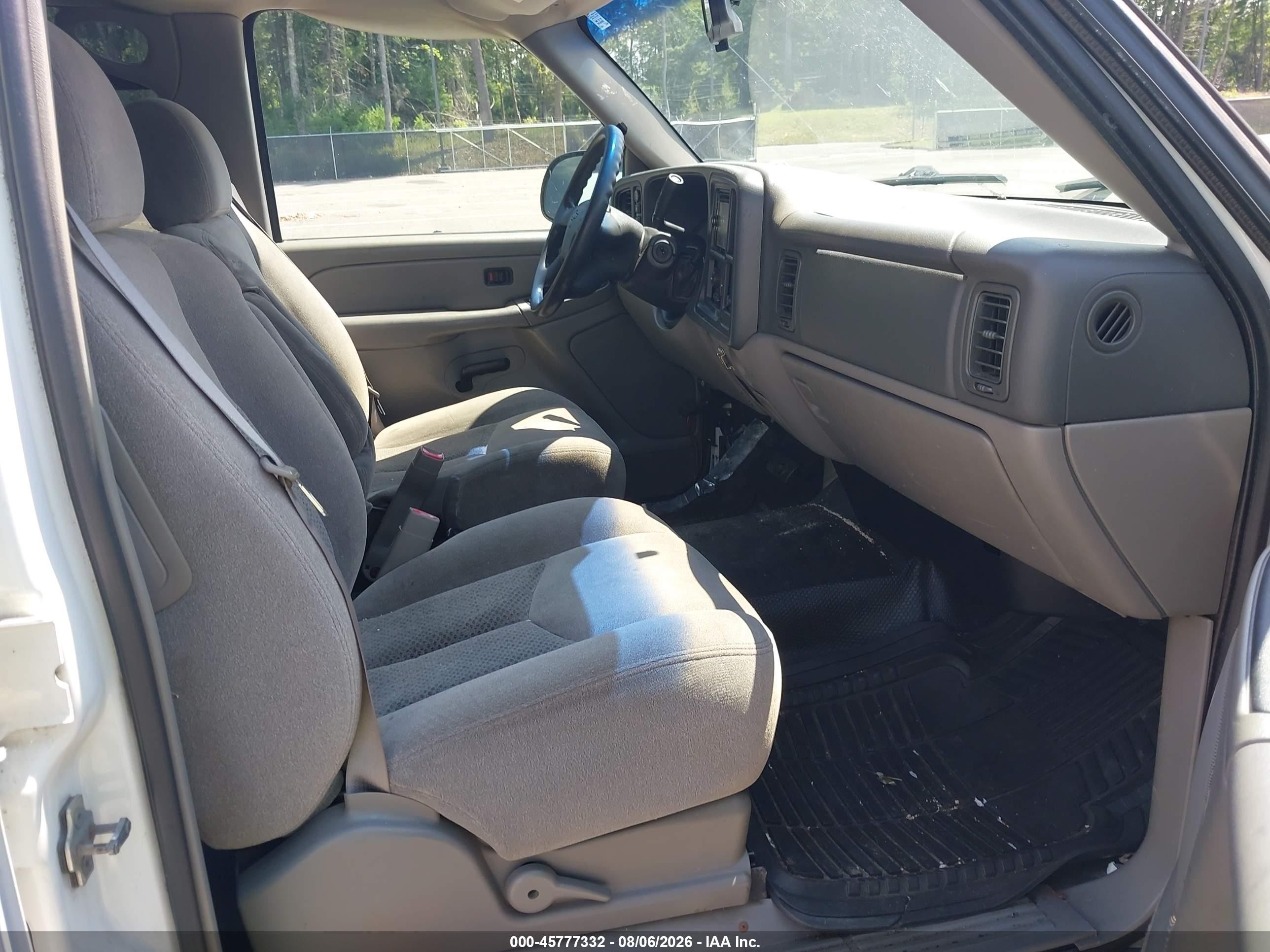 2005 Chevrolet Tahoe Ls White vin: 1GNEK13ZX5J190902
