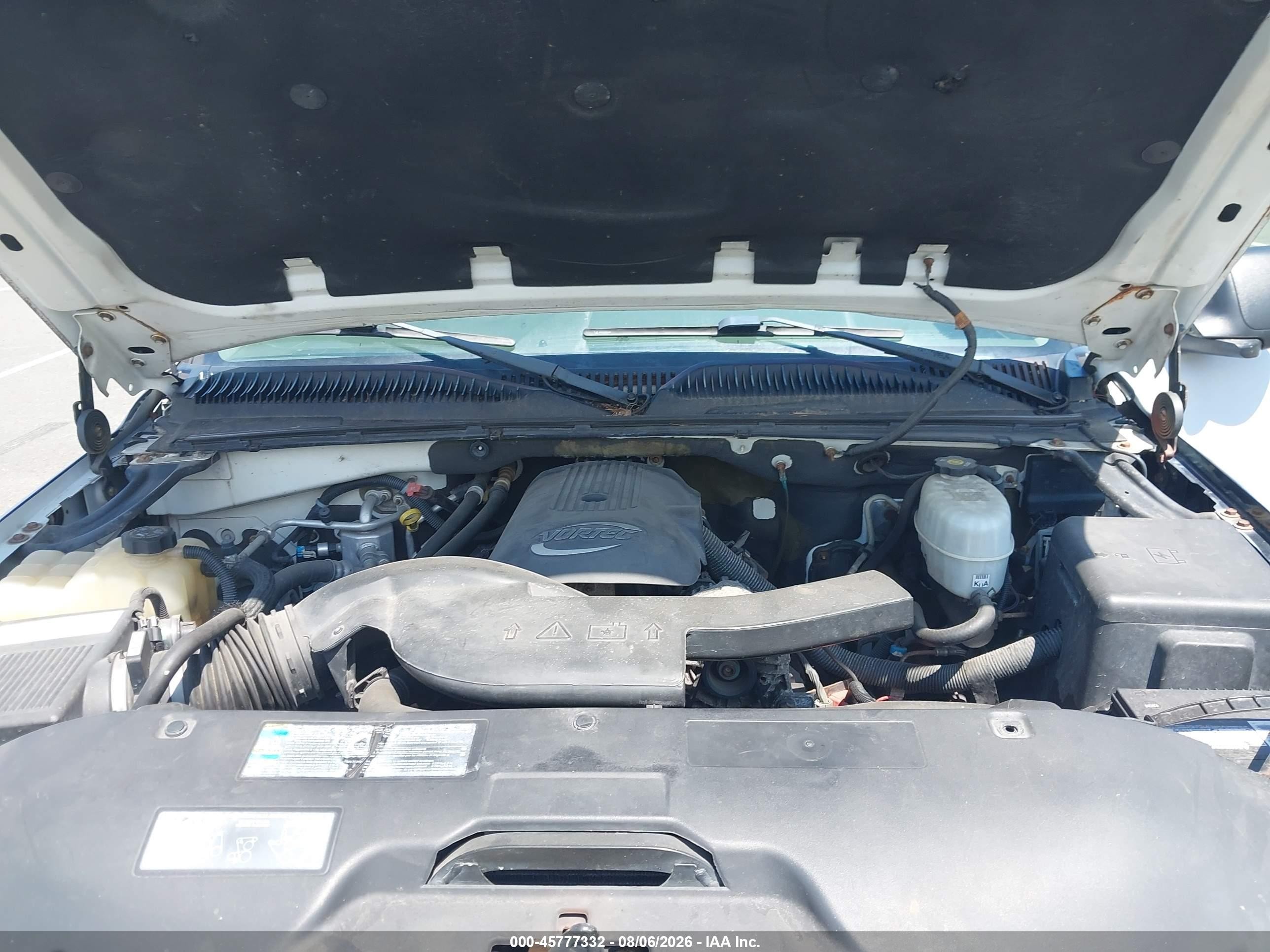 2005 Chevrolet Tahoe Ls White vin: 1GNEK13ZX5J190902
