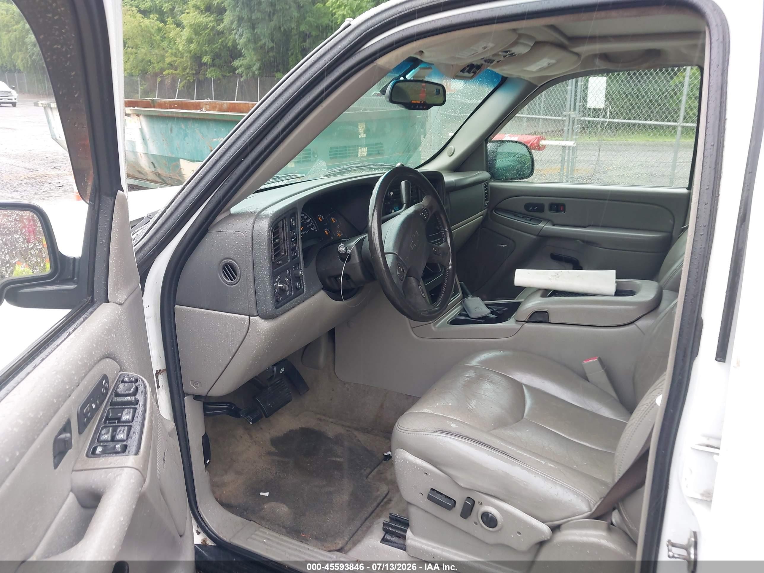 2006 Chevrolet Tahoe Z71 White vin: 1GNEK13ZX6R132730