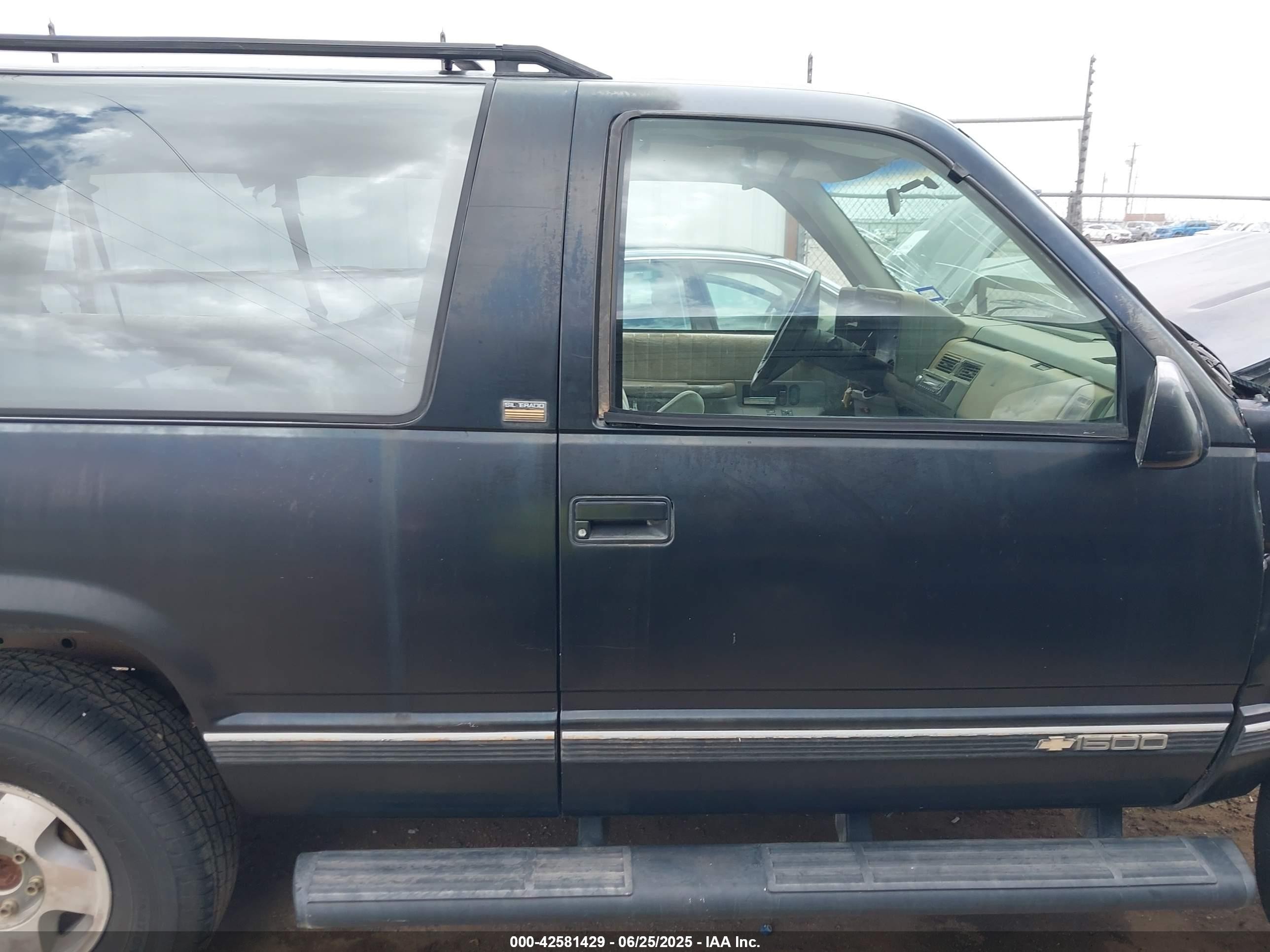 1994 Chevrolet Blazer K1500 Черный vin: 1GNEK18K0RJ376207
