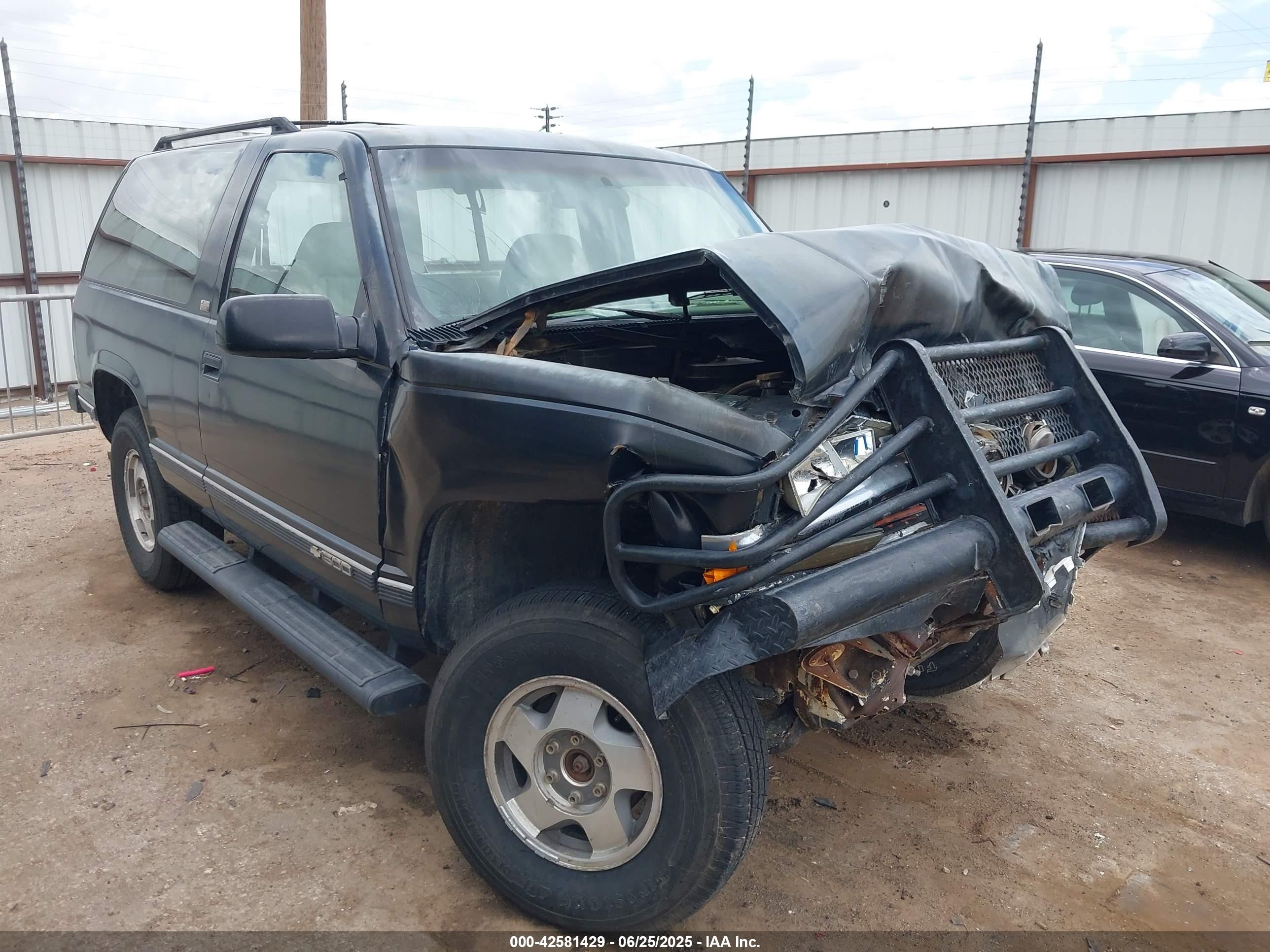 1994 Chevrolet Blazer K1500 Черный vin: 1GNEK18K0RJ376207