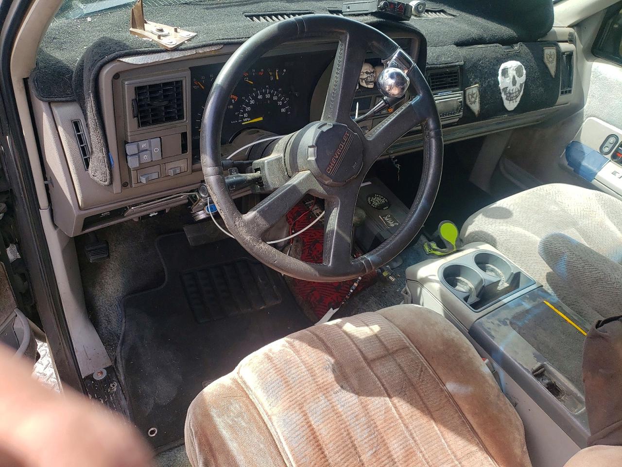 1993 Chev Blazer Черный vin: 1GNEK18K1PJ346744