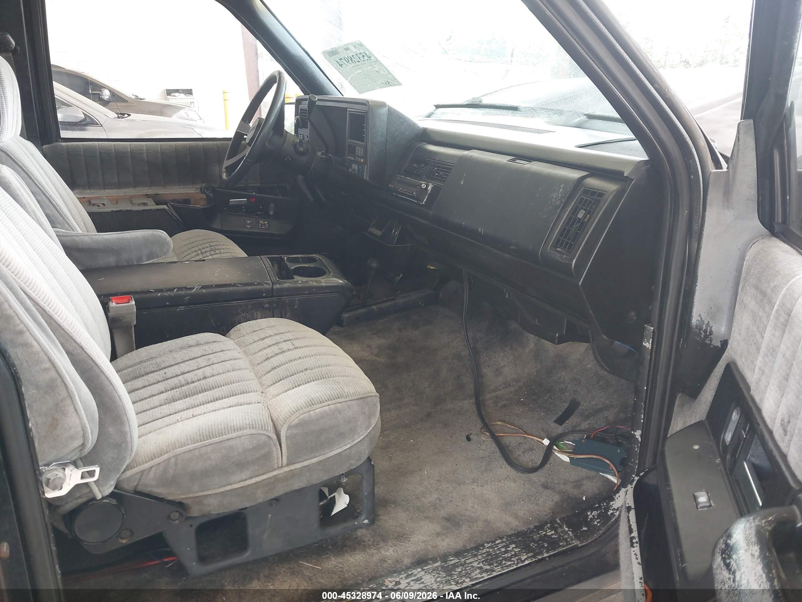 1993 Chevrolet Blazer K1500 Black vin: 1GNEK18K2PJ301182