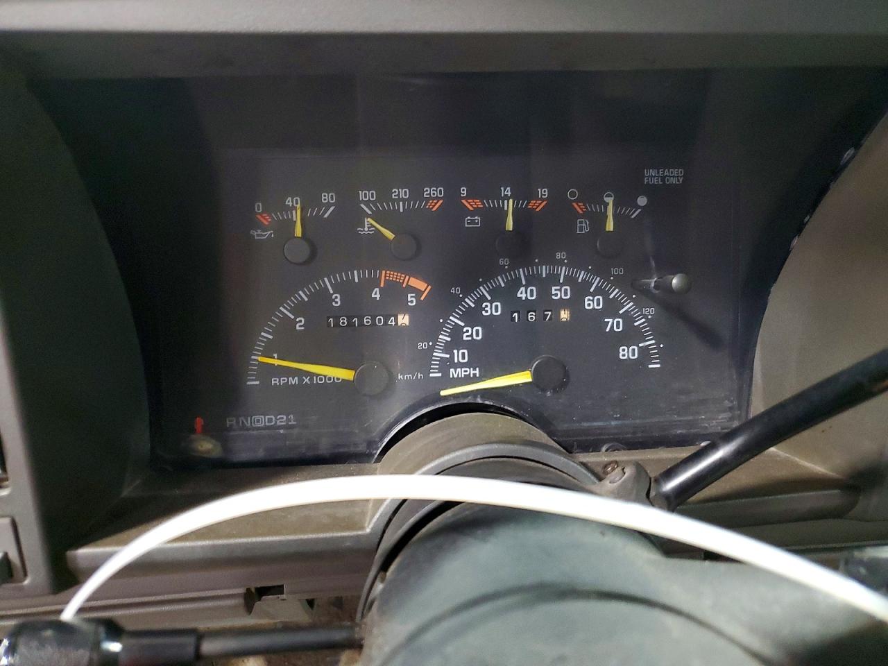 1994 Chevrolet Blazer K1500 Двухцветный vin: 1GNEK18K2RJ416349