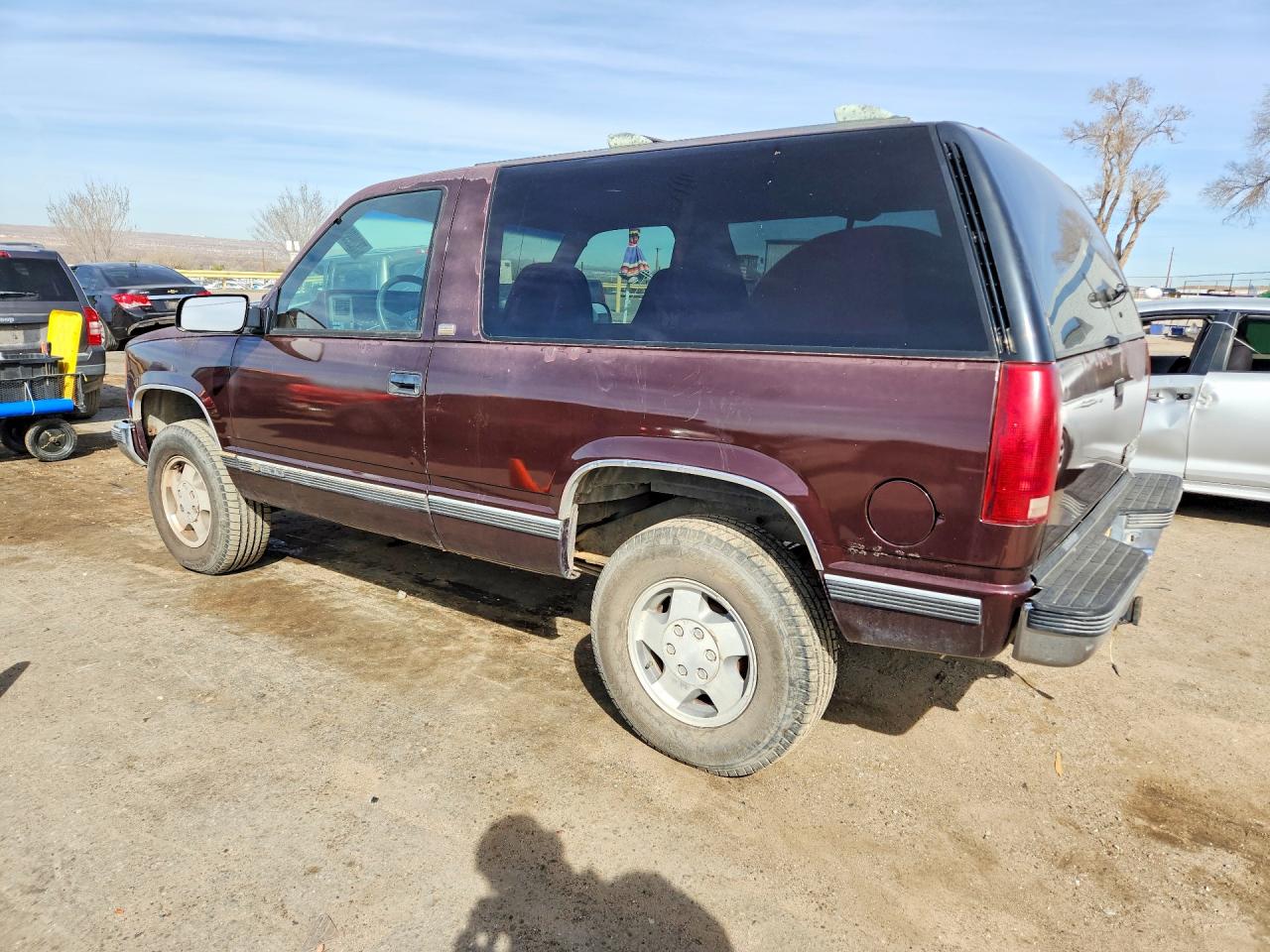 1994 Chevrolet Blazer K1500 Burgundy vin: 1GNEK18K4RJ391146