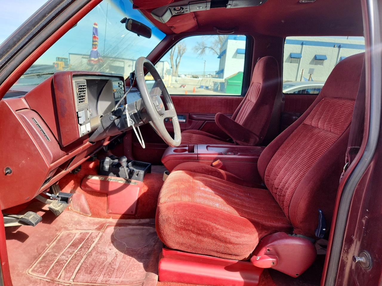 1994 Chevrolet Blazer K1500 Burgundy vin: 1GNEK18K4RJ391146