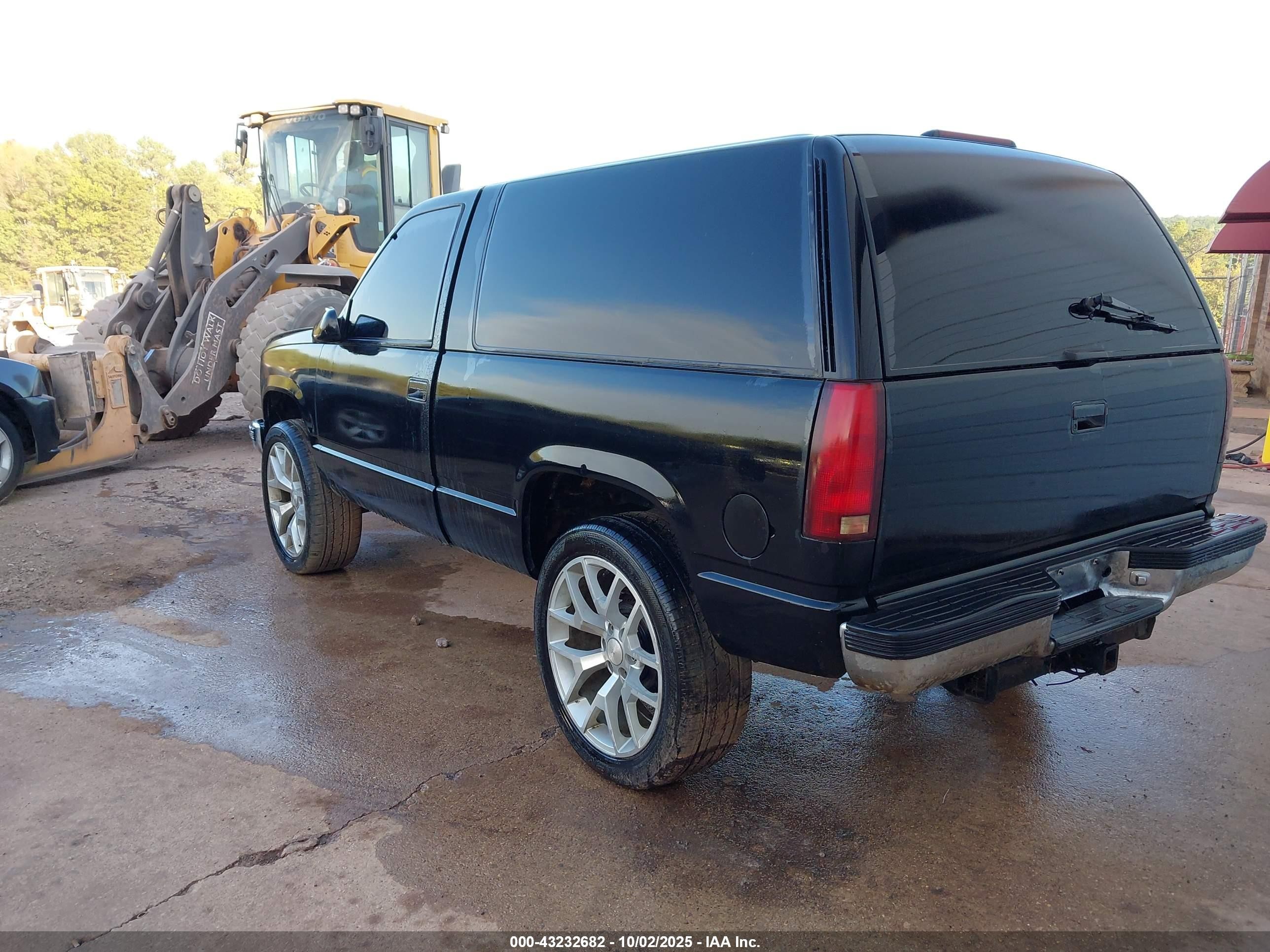 1994 Chevrolet Blazer K1500 Black vin: 1GNEK18K4RJ403635